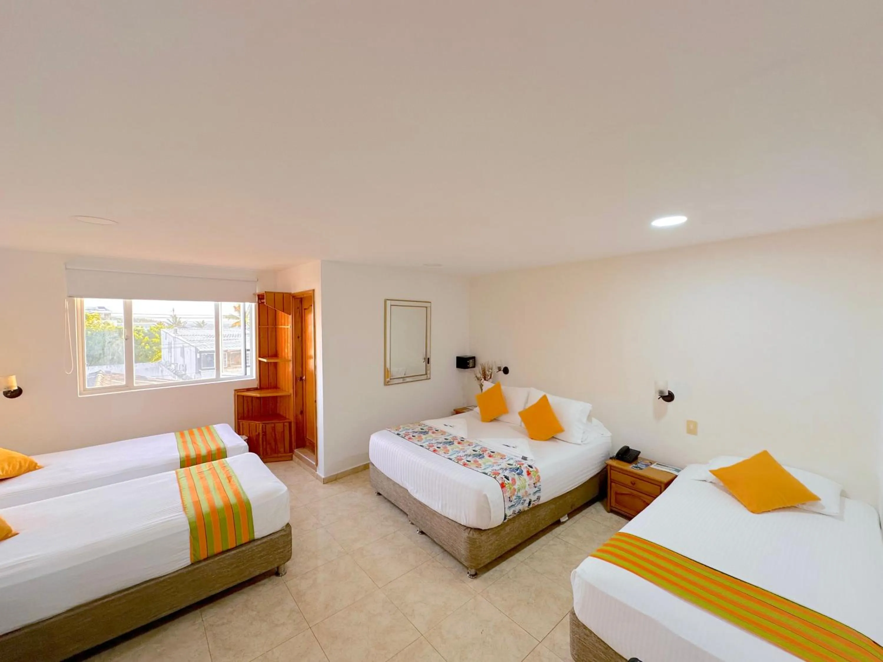 Bed in Hotel Grand Caribe