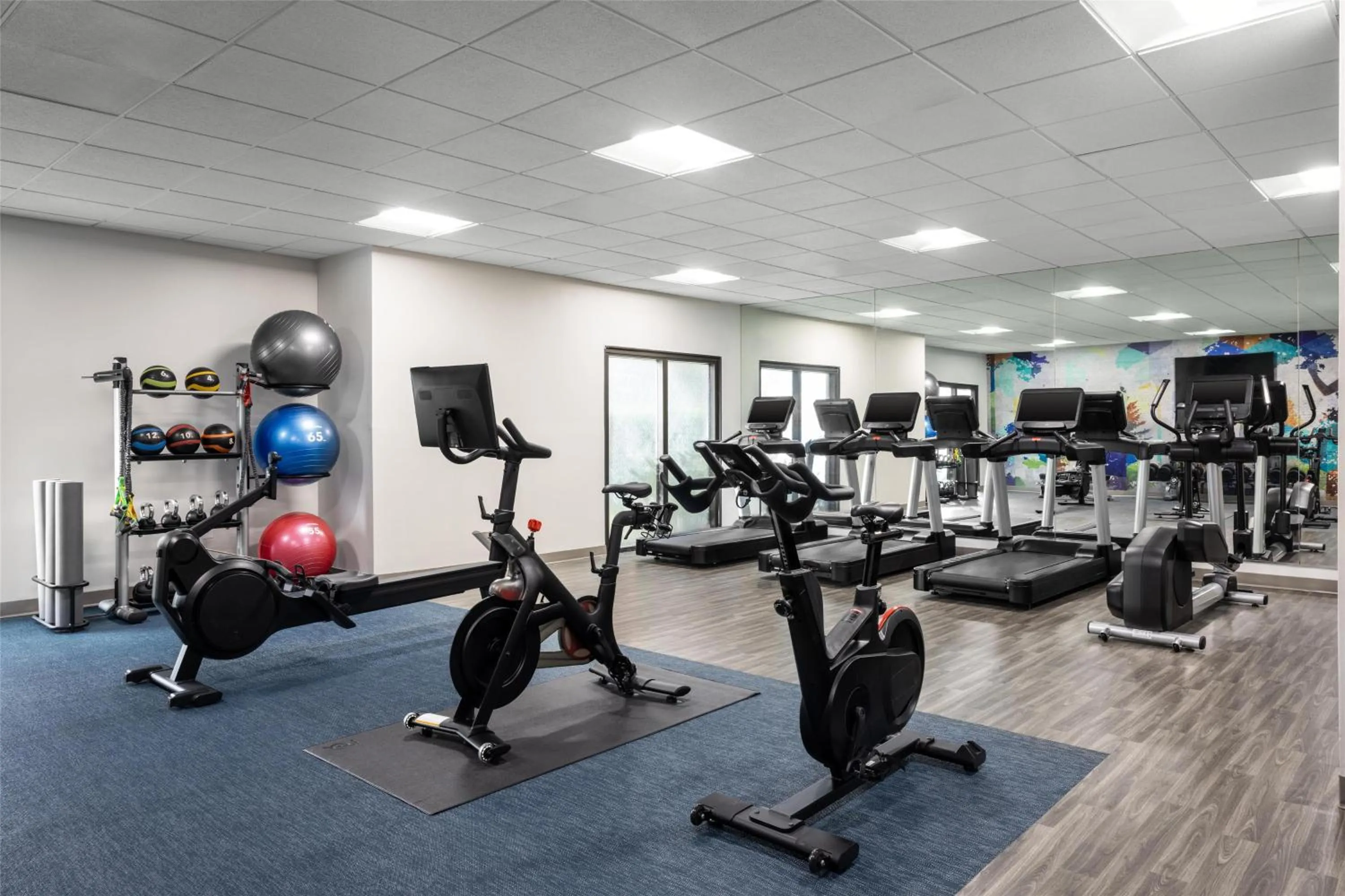 Fitness centre/facilities in Hyatt Place Orlando Airport