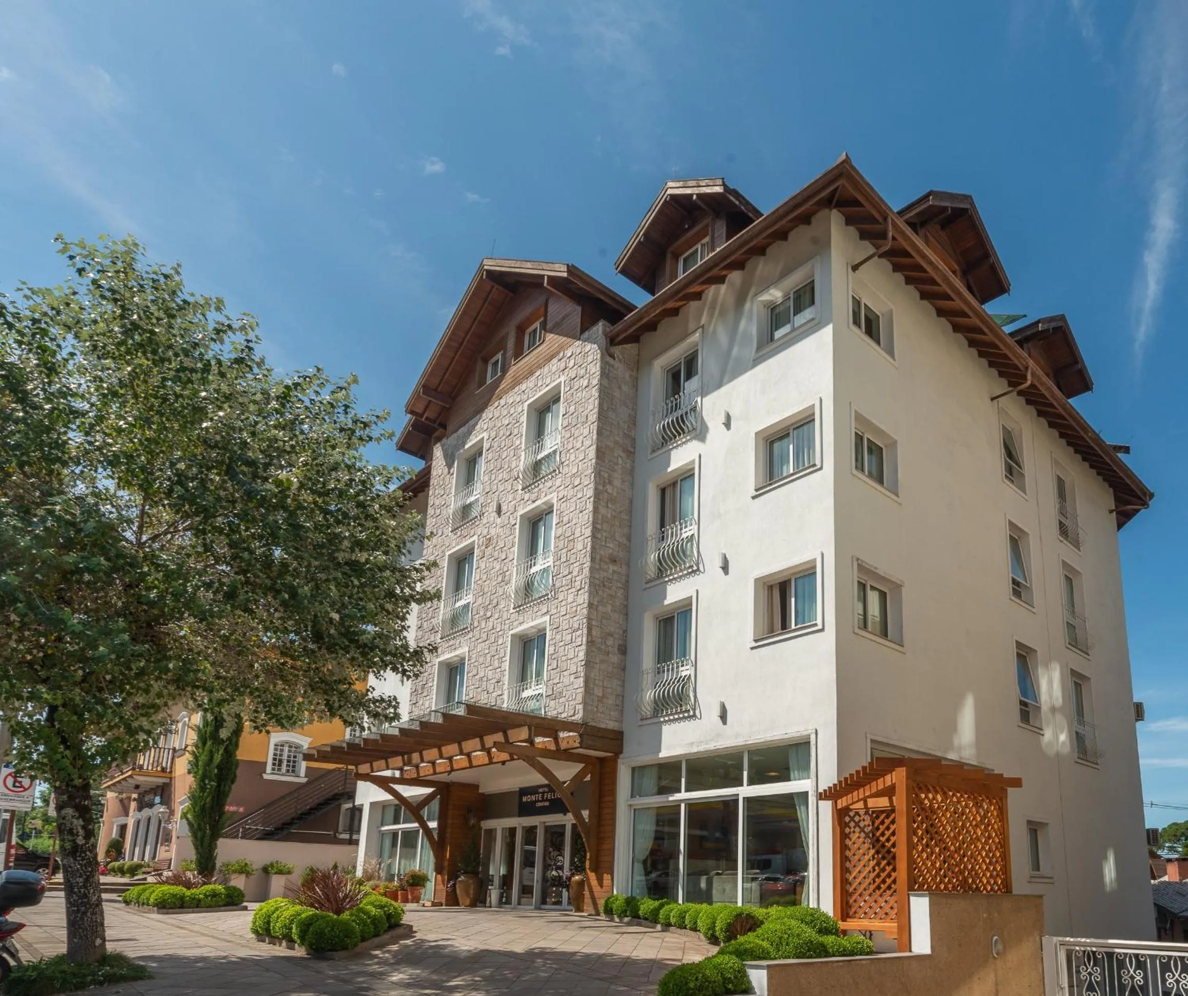 Facade/entrance in Hotel Monte Felice Centro