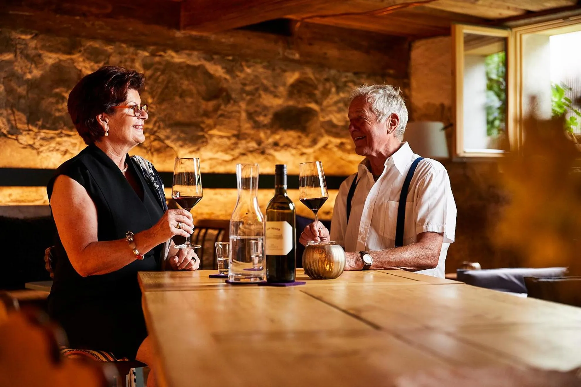 Restaurant/places to eat in Bio-Hotel Oswalda-Hus