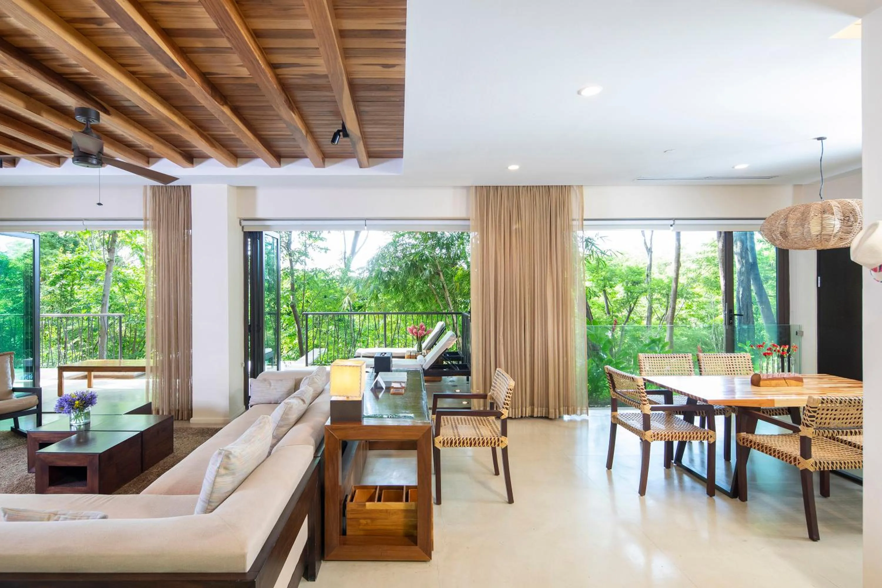 Living room in Andaz Peninsula Papagayo Resort, Costa Rica, by Hyatt