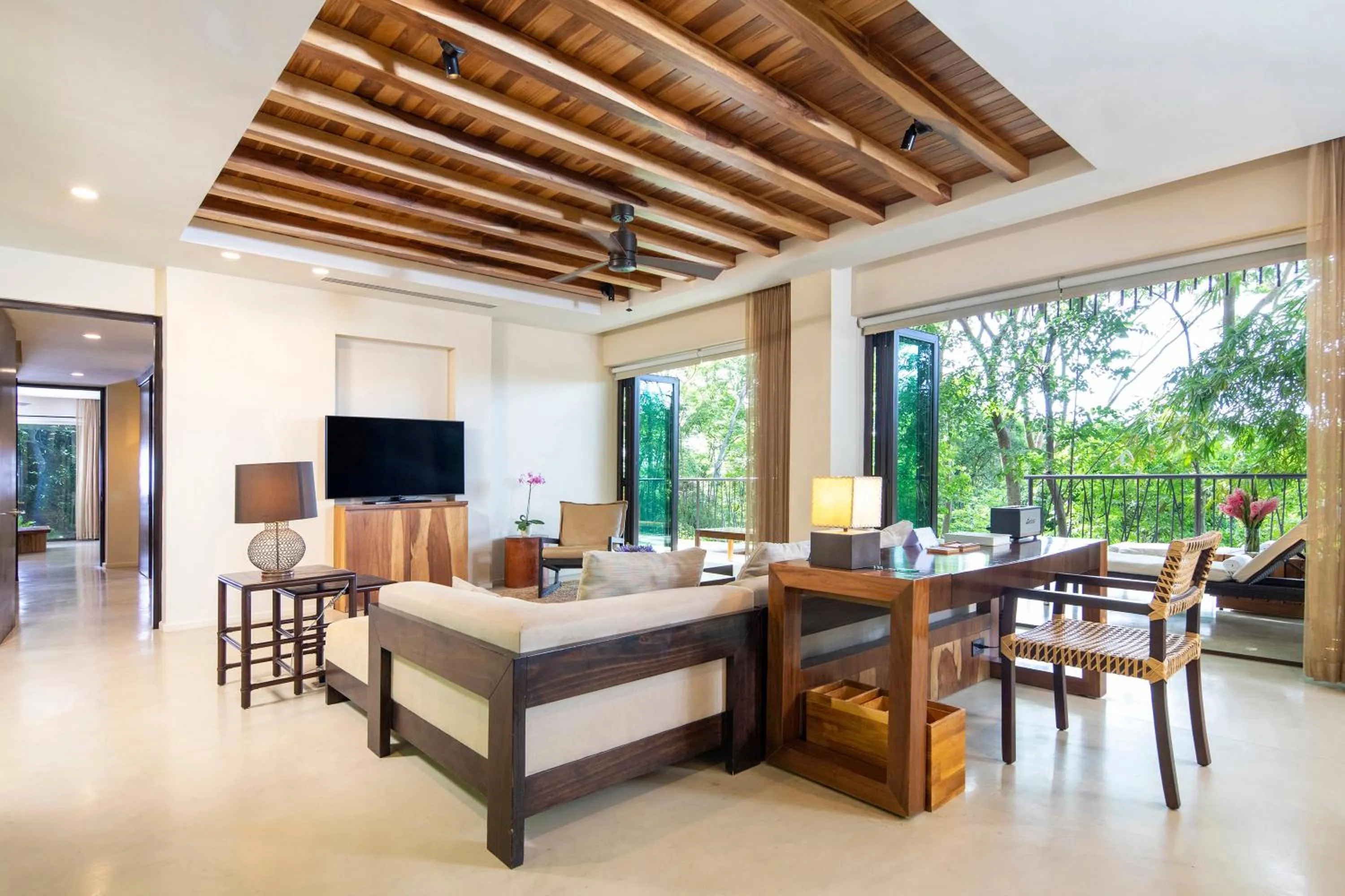 Living room in Andaz Peninsula Papagayo Resort, Costa Rica, by Hyatt