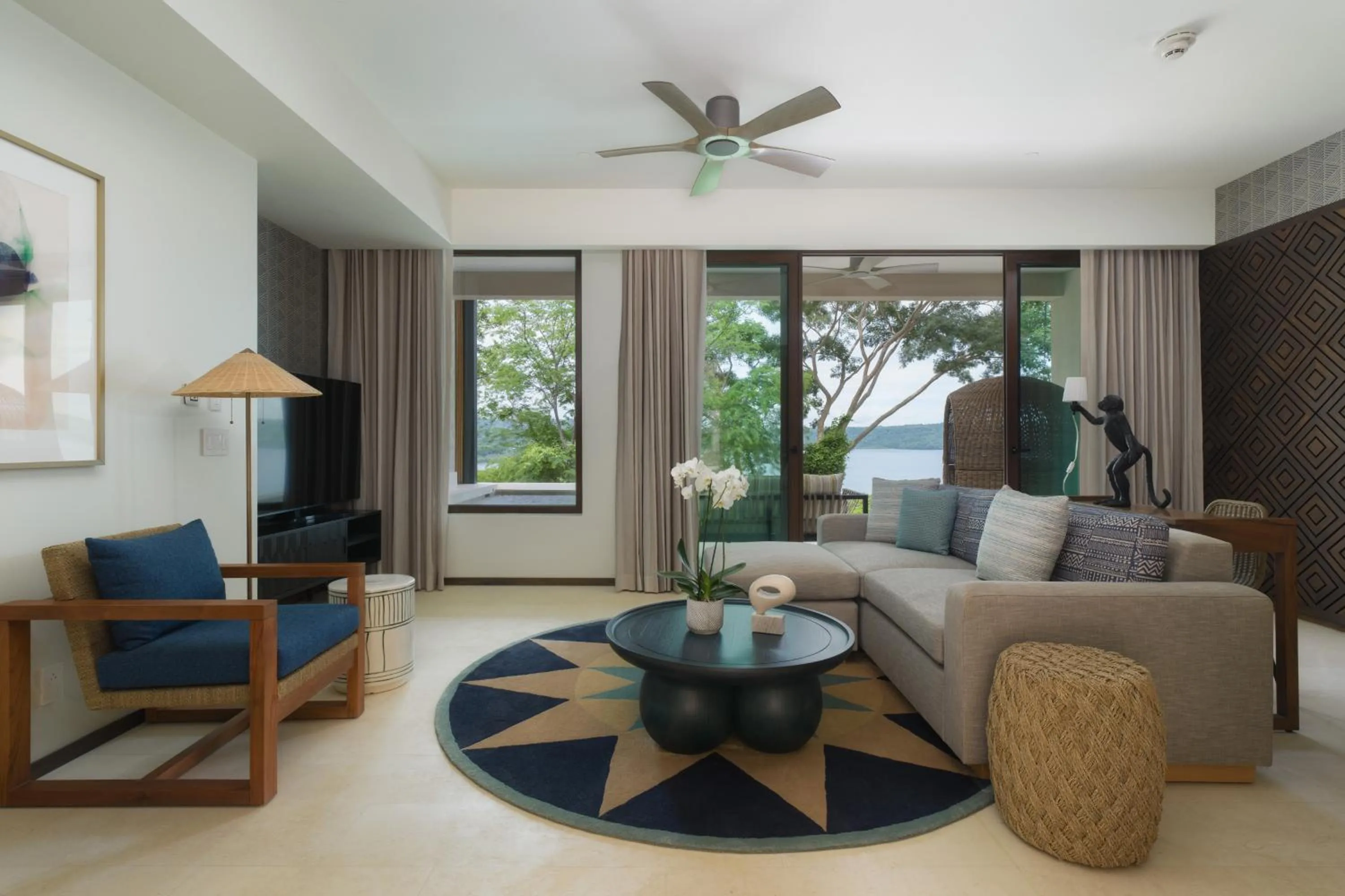Living room in Andaz Peninsula Papagayo Resort, Costa Rica, by Hyatt