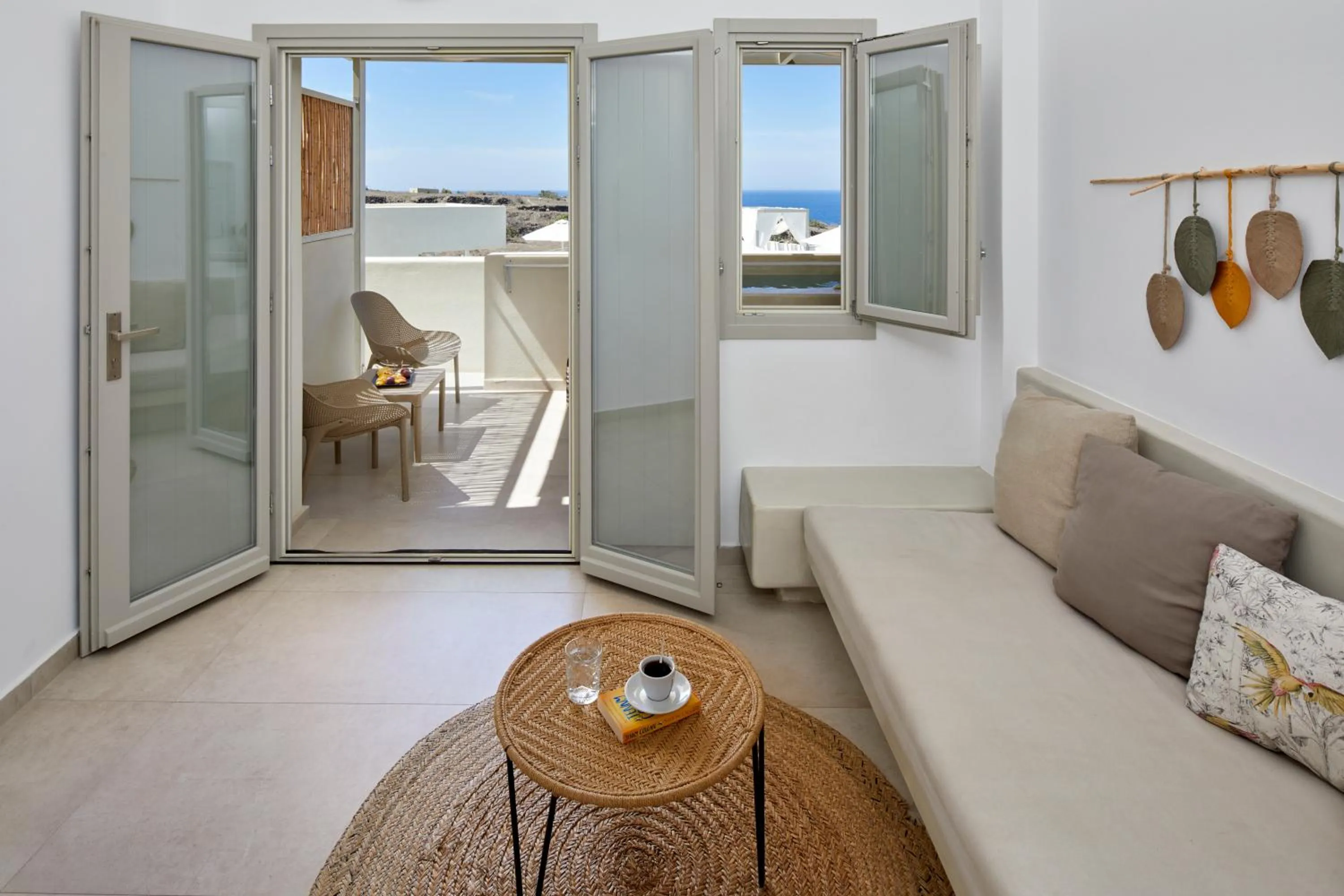 Seating area in Adorno Oia
