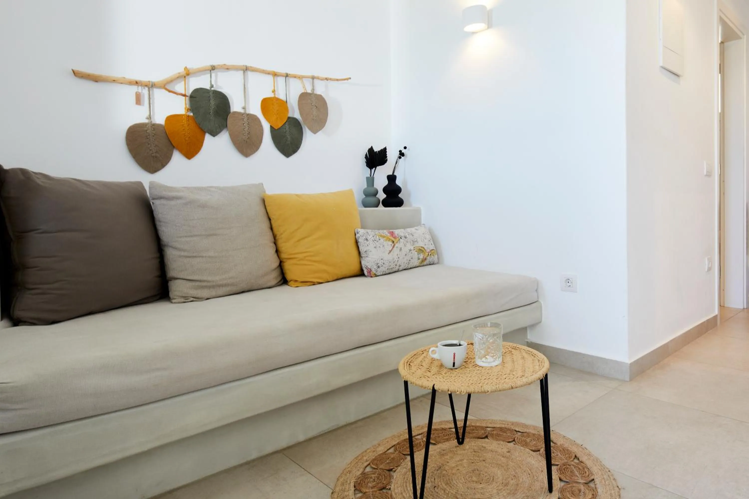 Seating area in Adorno Oia