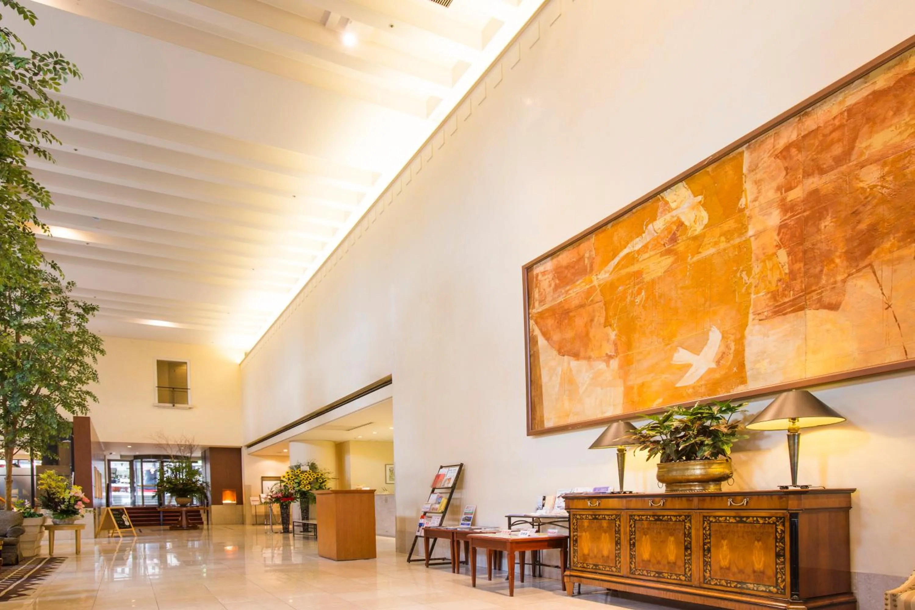 Lobby or reception in Authent Hotel Otaru