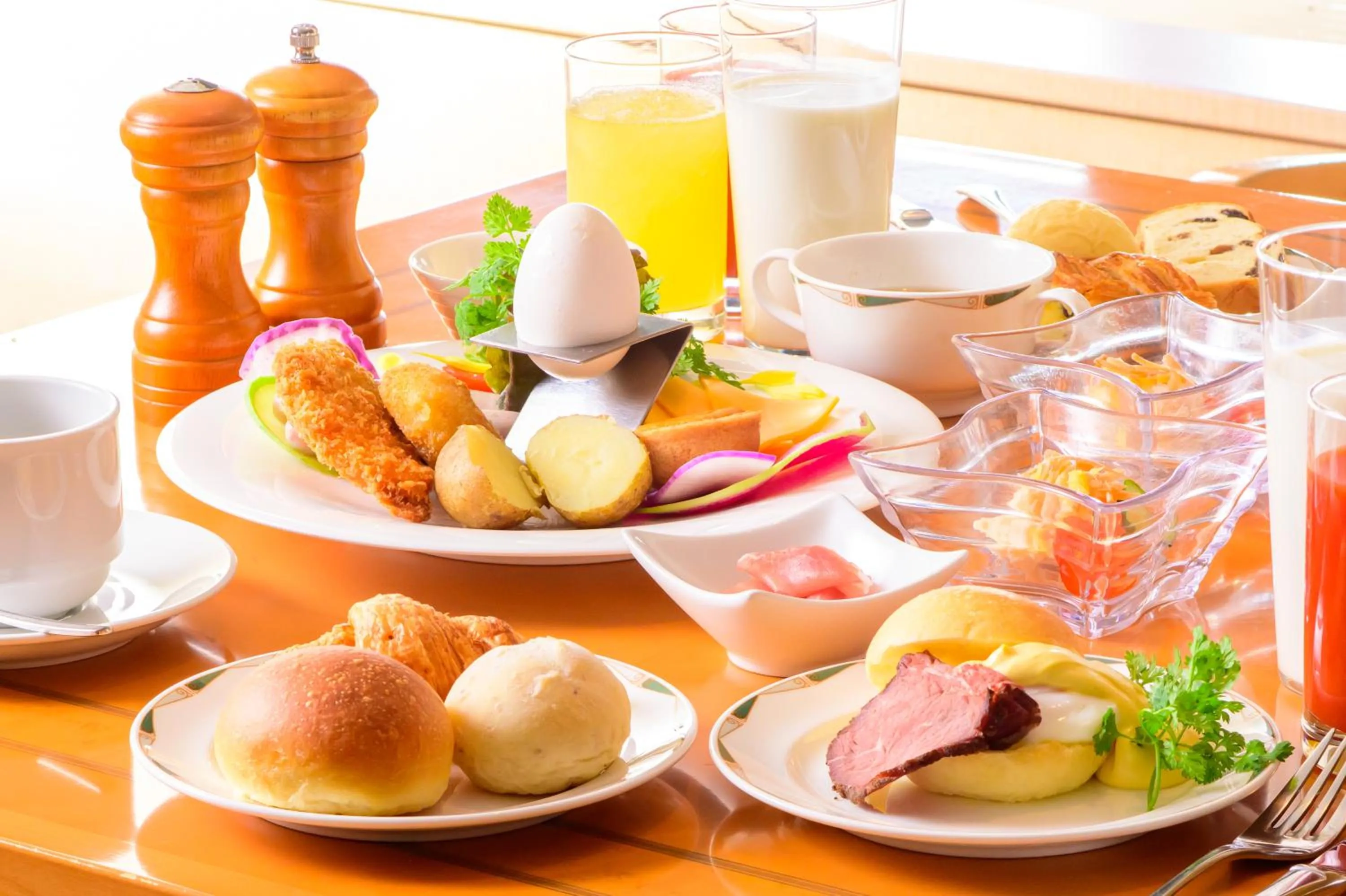 Breakfast in Authent Hotel Otaru