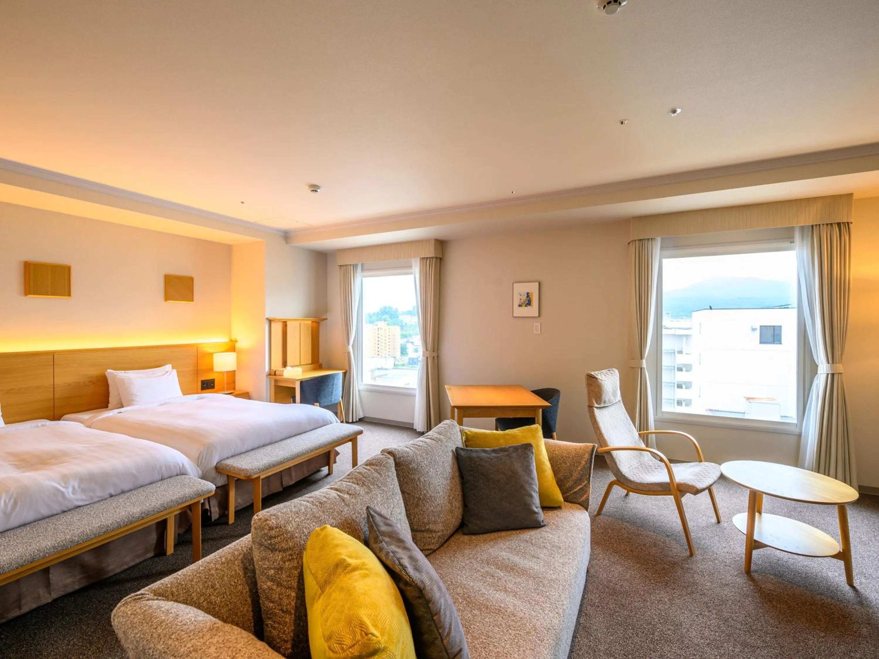 Photo of the whole room, Bed in Authent Hotel Otaru