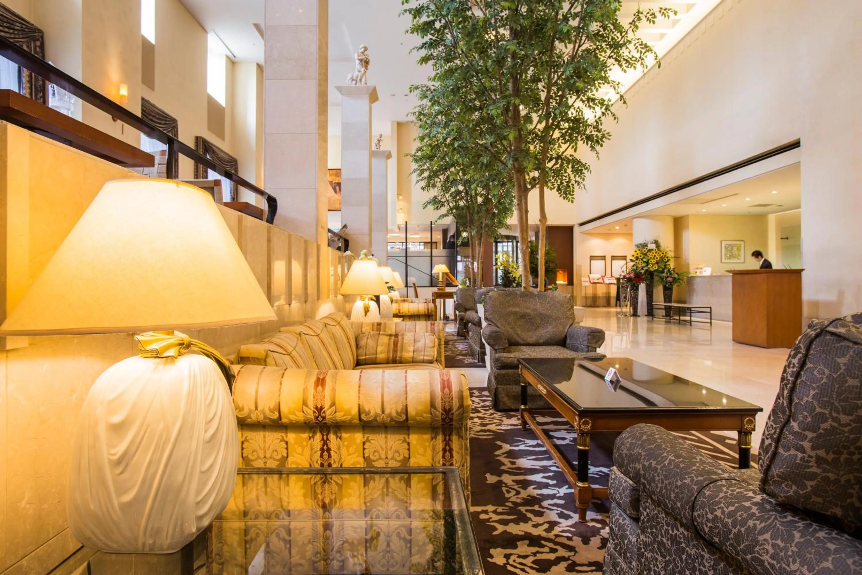 Lobby or reception in Authent Hotel Otaru