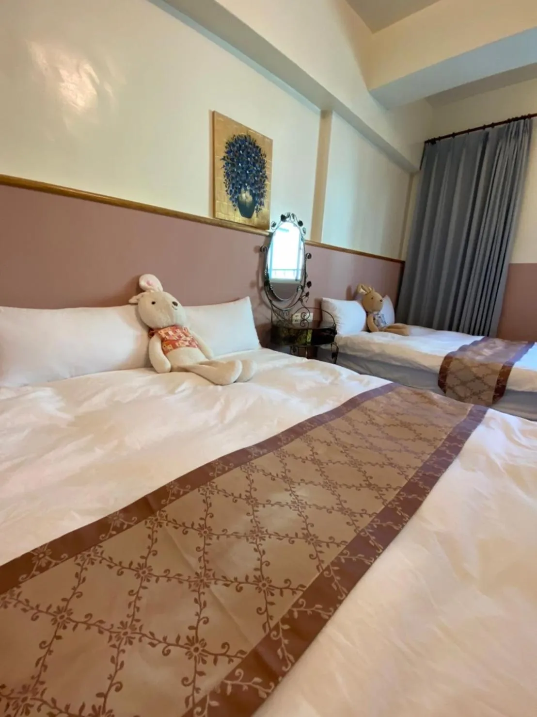 Bed in Beauty Home Homestay