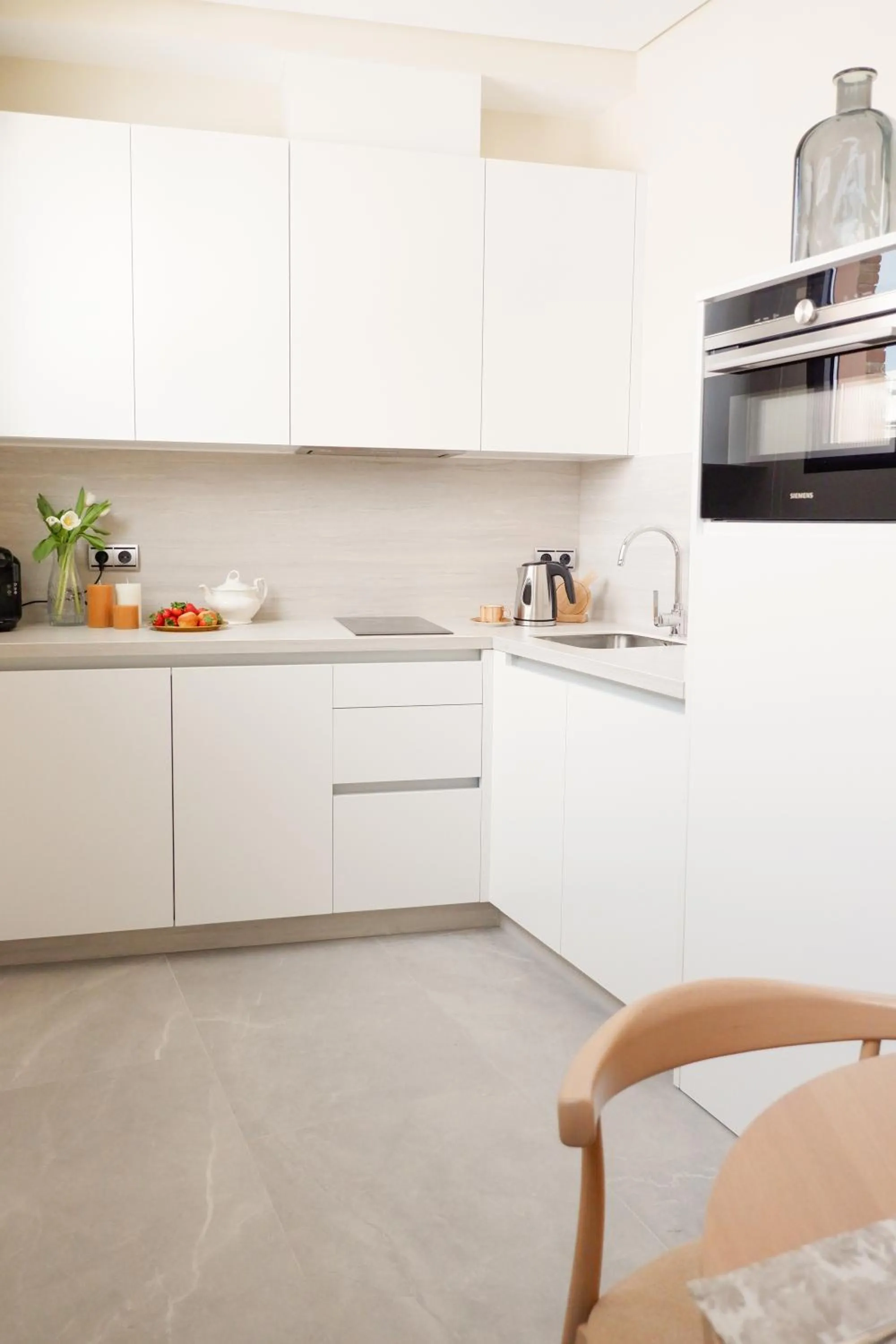 Kitchen or kitchenette in U-Sense Sevilla Catedral