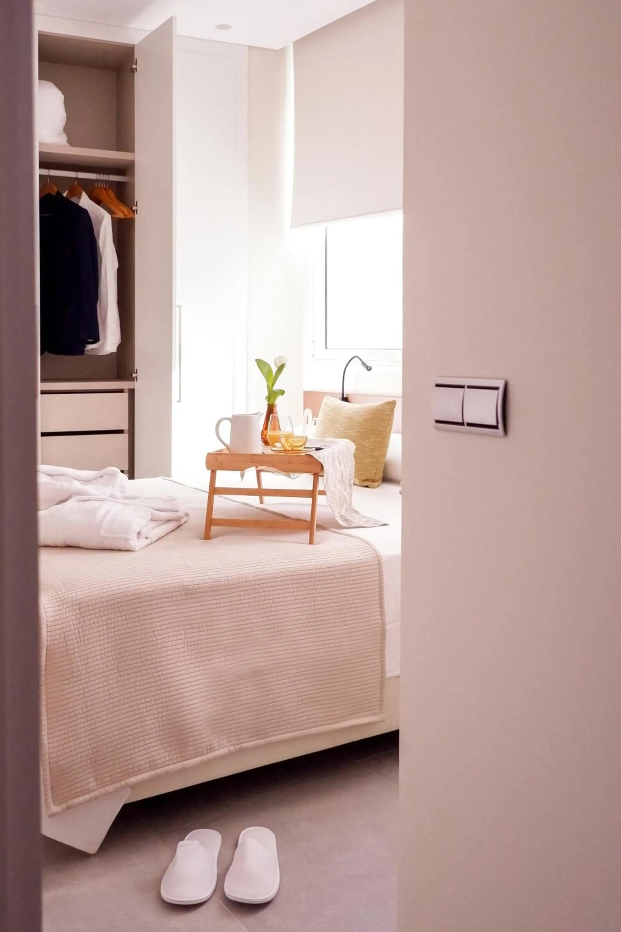 Decorative detail, Bed in U-Sense Sevilla Catedral