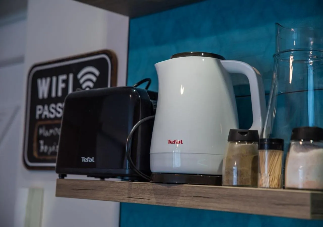 Coffee/tea facilities in Marina Apartment by Dora