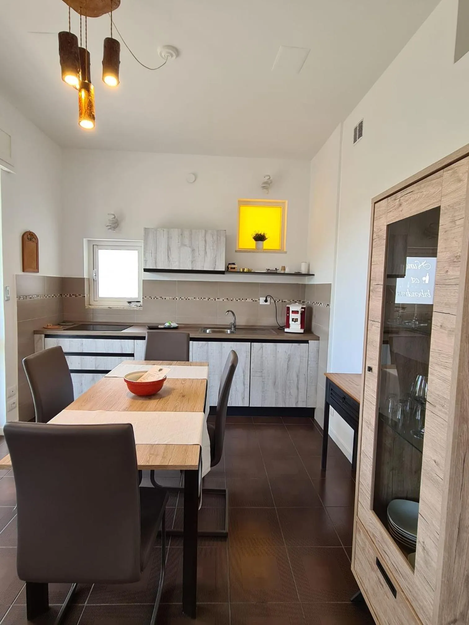 Kitchen/Kitchenette in Le Dimore del Gufo B&B and Apartments Suite