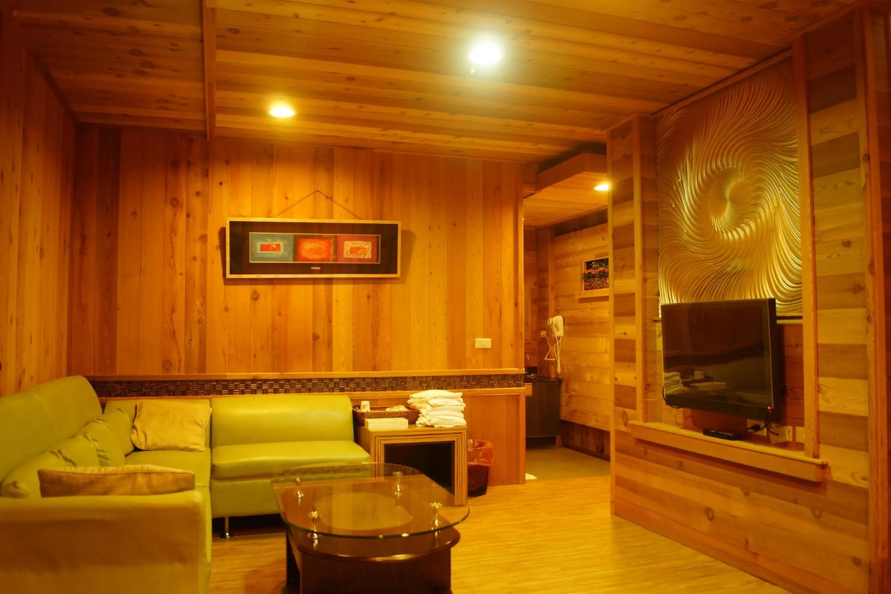 Living room in Spring Ground Resort