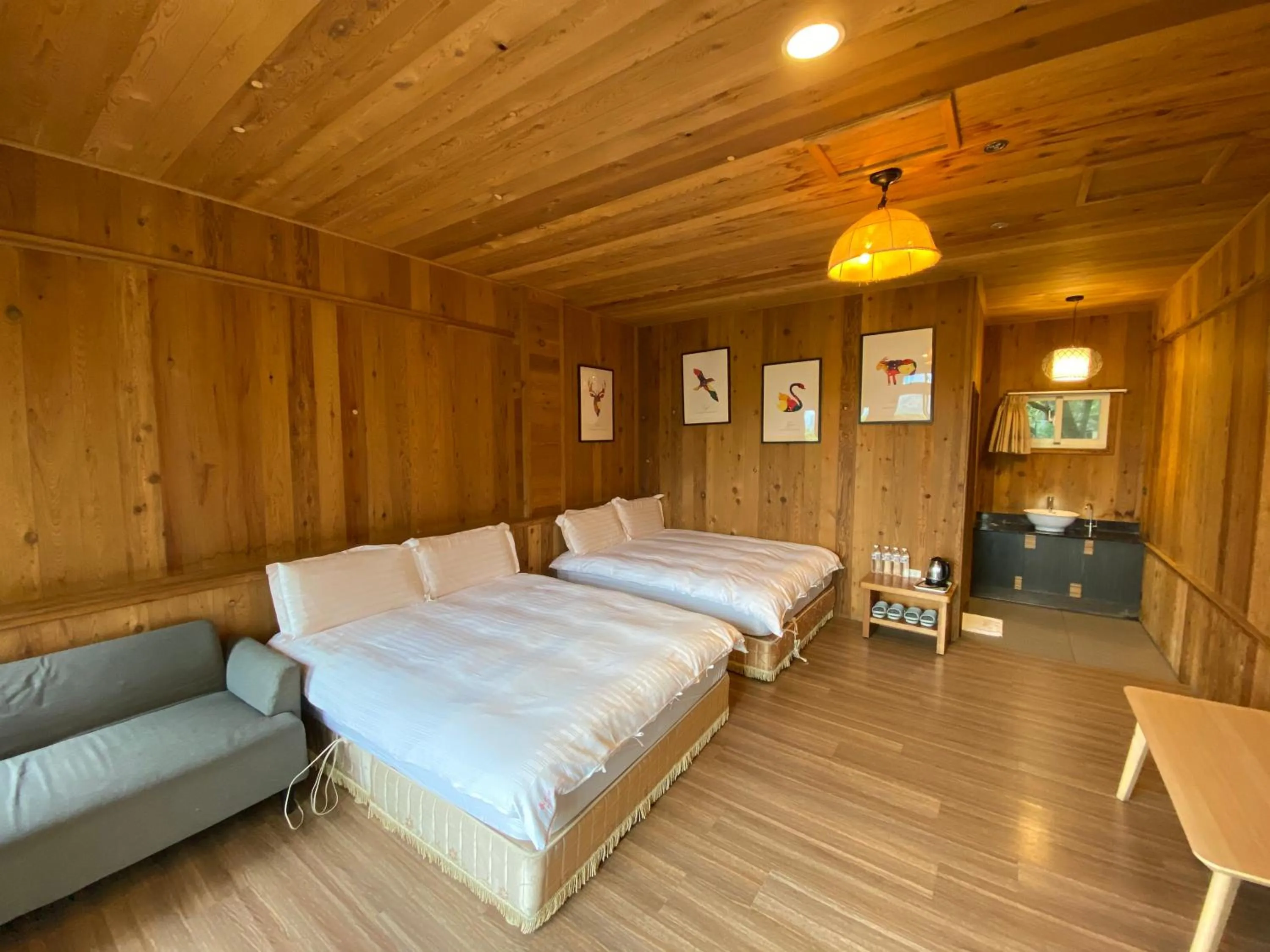 Bed in Spring Ground Resort