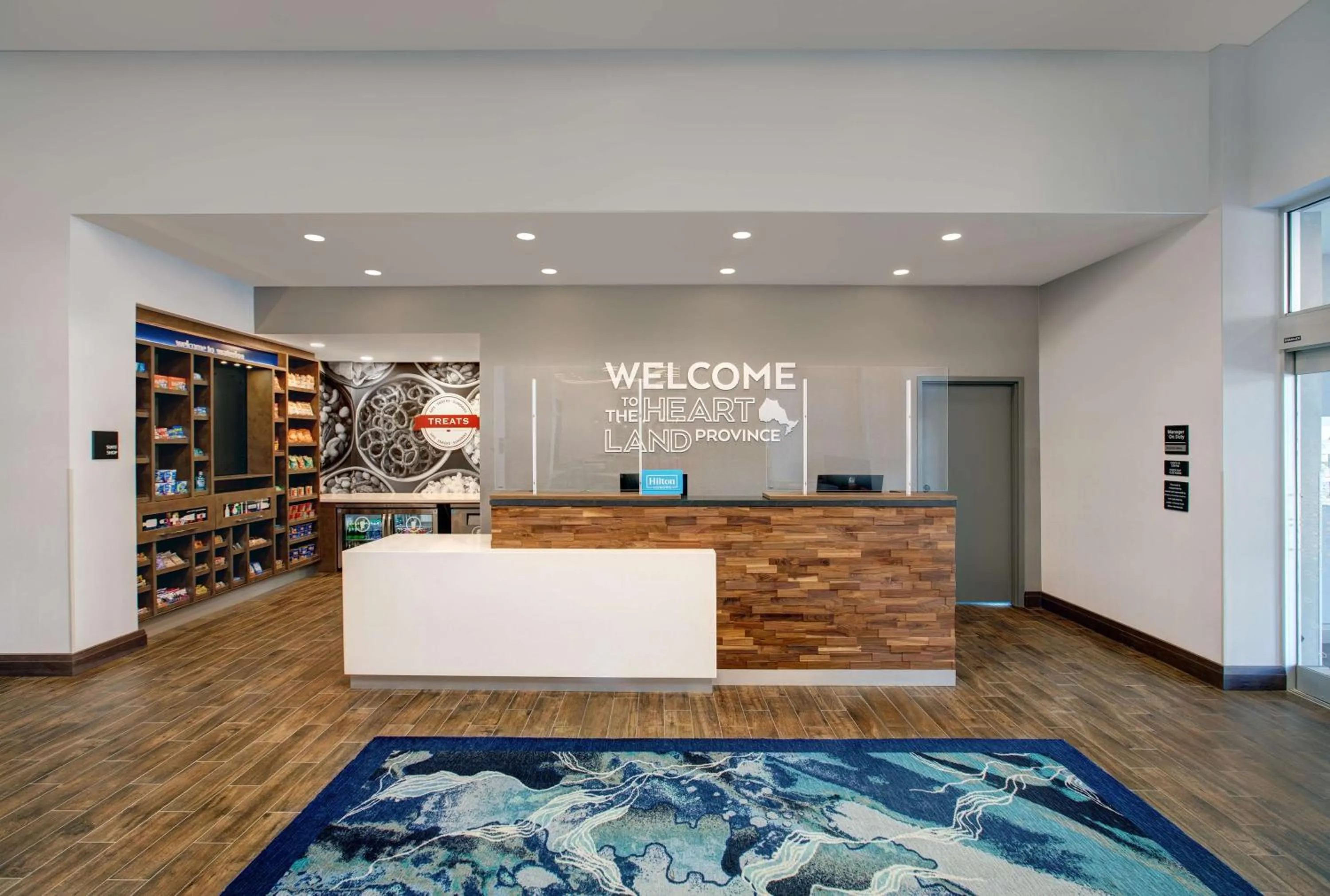 Lobby or reception in Hampton Inn & Suites By Hilton Waterloo St. Jacobs