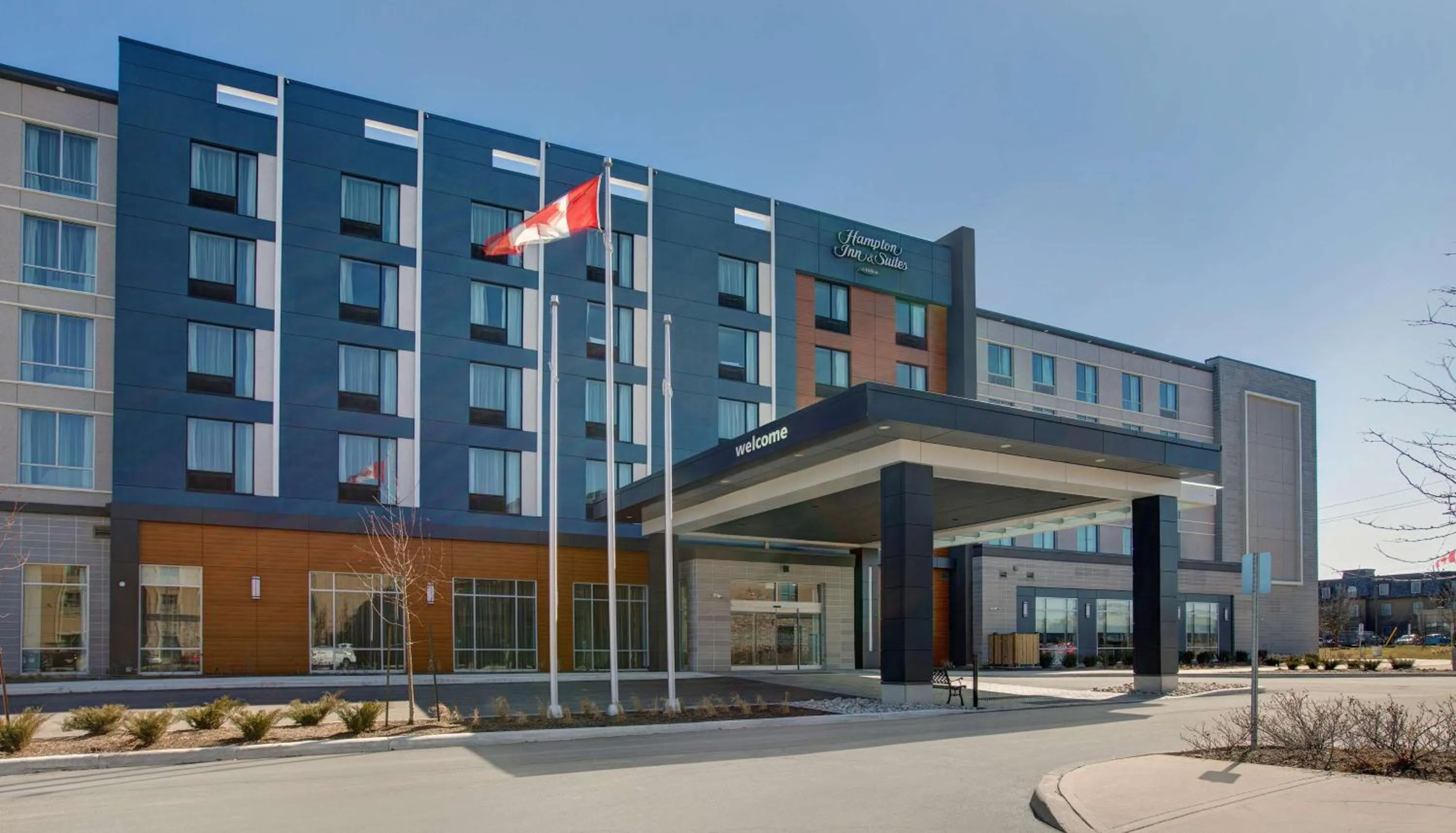 Property building in Hampton Inn & Suites By Hilton Waterloo St. Jacobs
