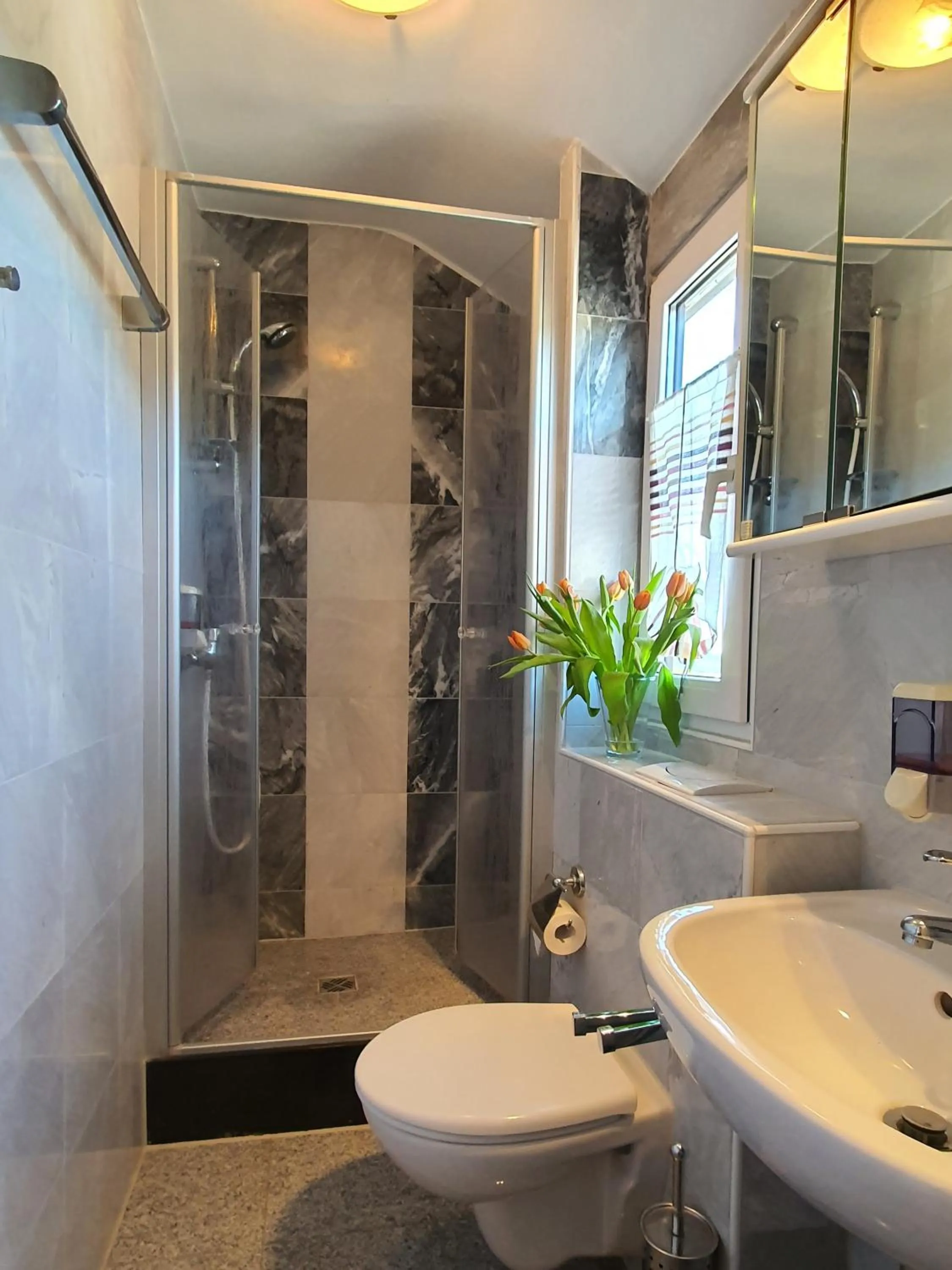 Bathroom in Apartment Haus Pflingsteck nahe Europa Park Rulantica