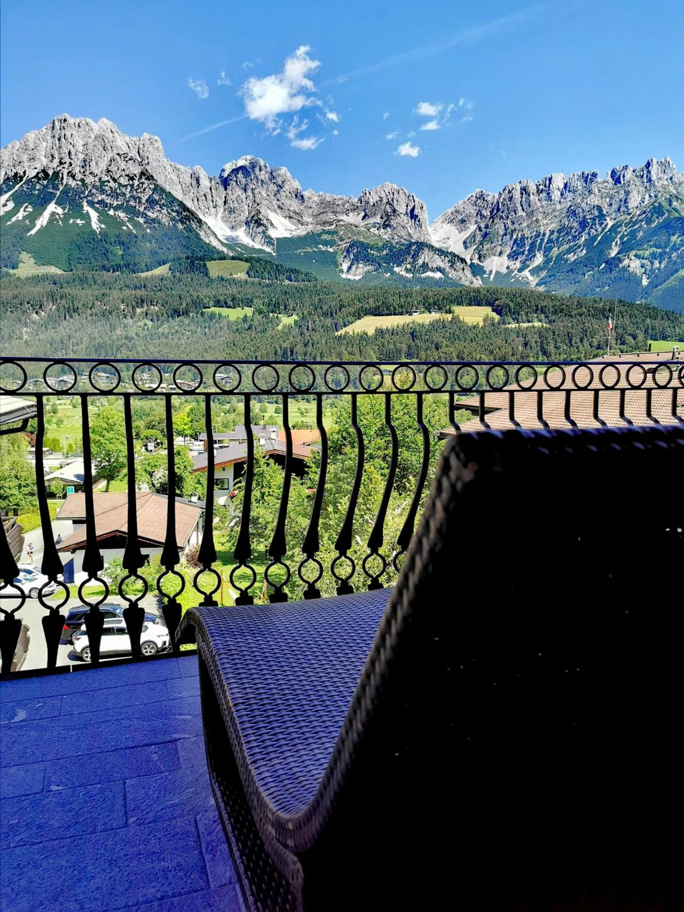 Balcony/Terrace in Hotel Hochfilzer