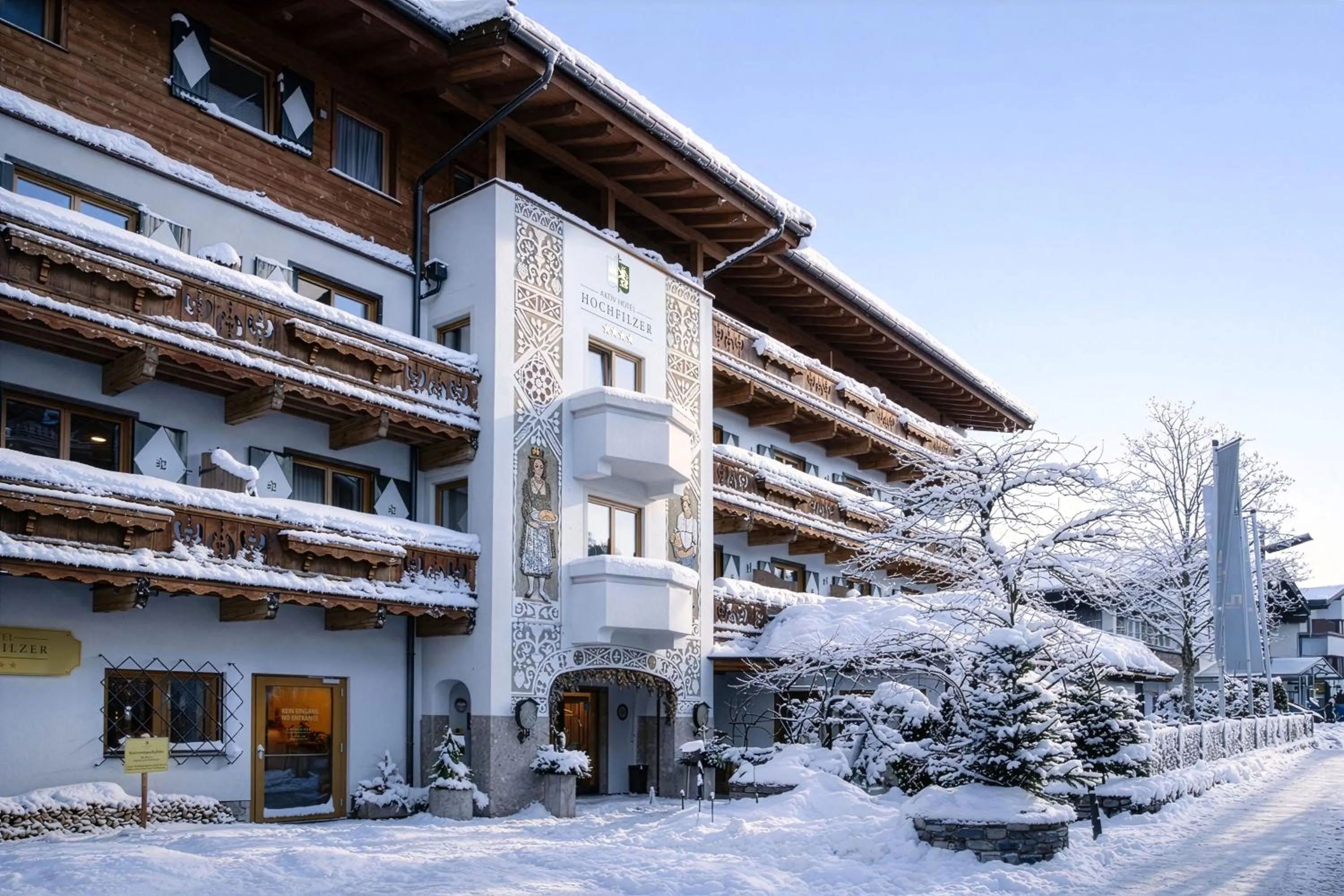Property building in Hotel Hochfilzer