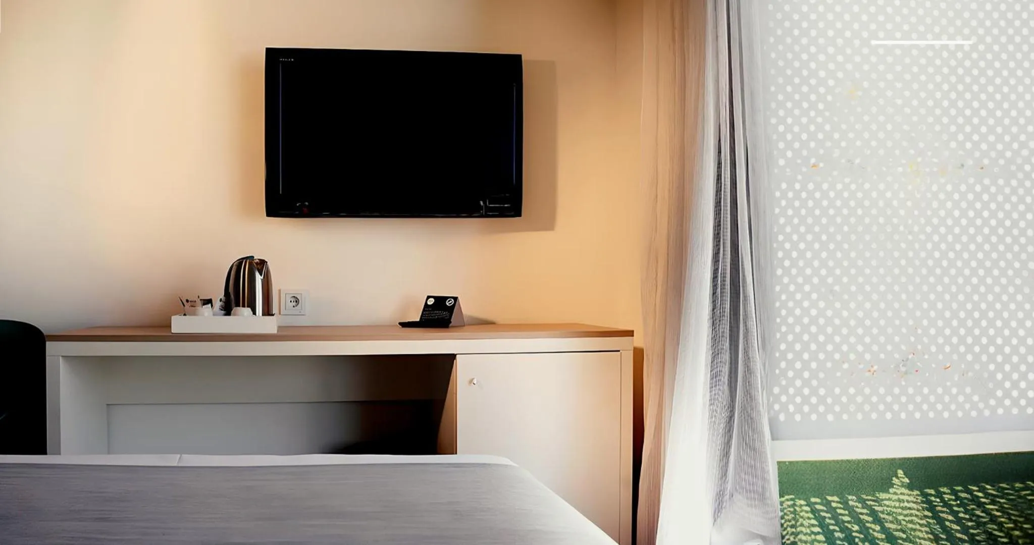 Bed in Hotel Vértice Chipiona Mar