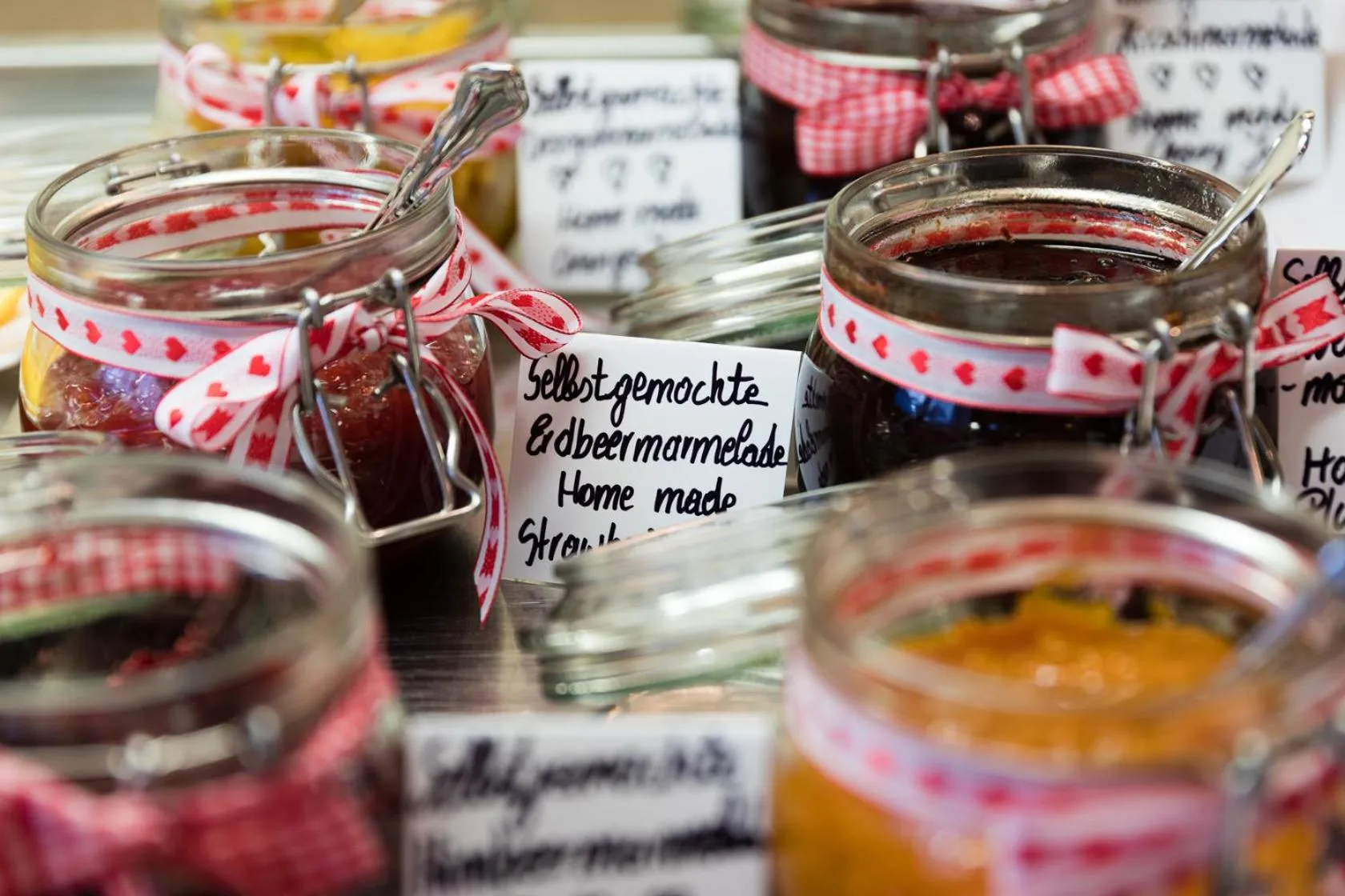 Buffet breakfast in Hotel Wiesenhof