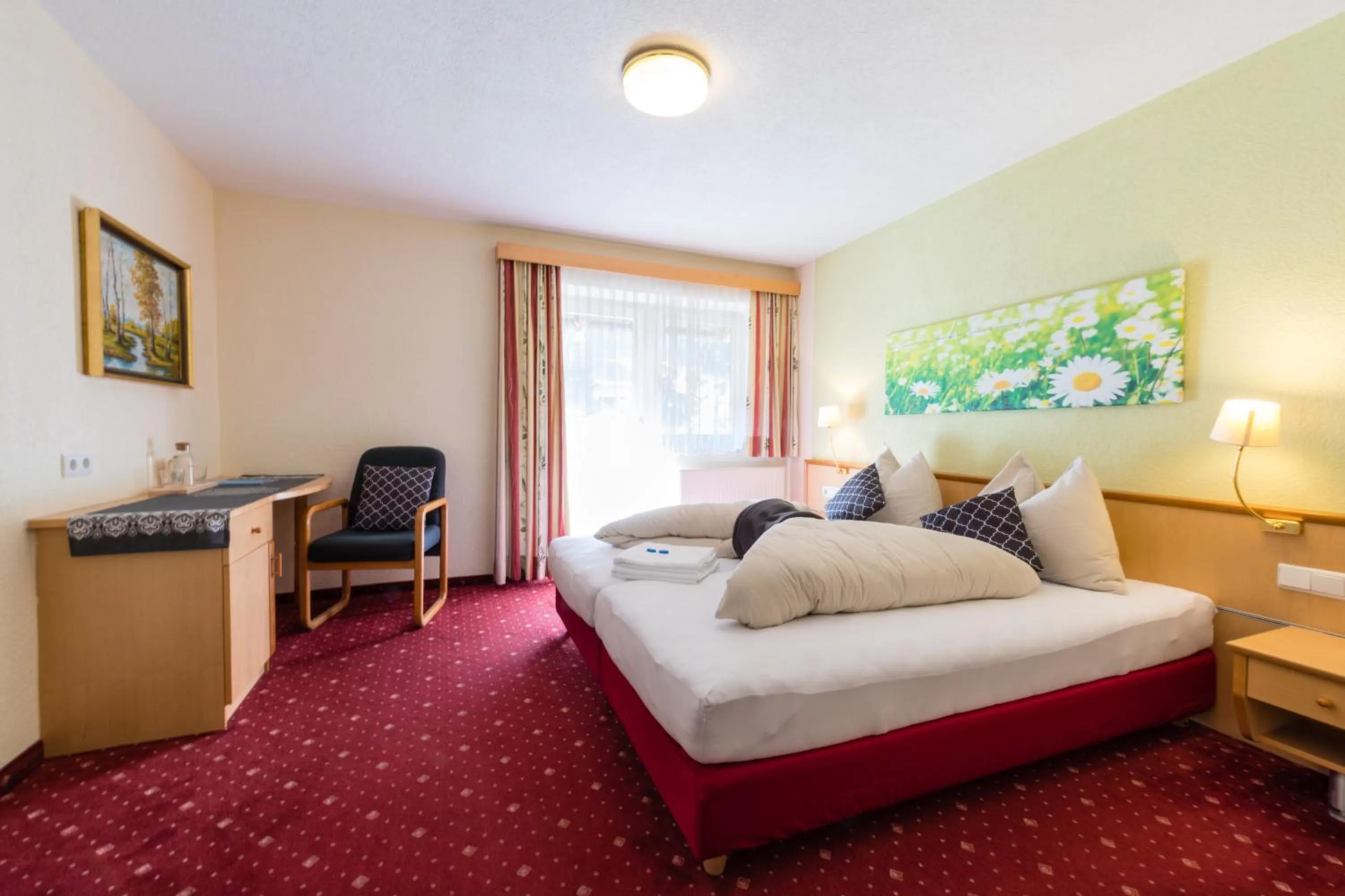 Photo of the whole room, Bed in Hotel Wiesenhof