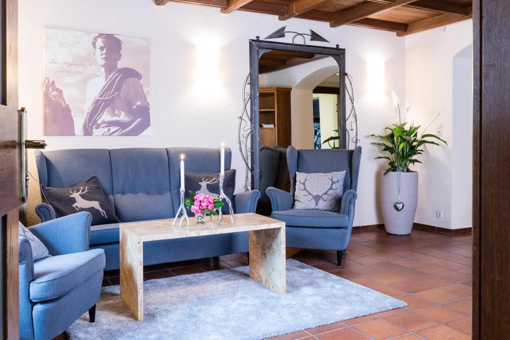 Lobby or reception in Hotel Wiesenhof