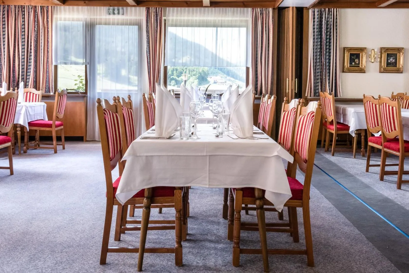 Dining area in Hotel Wiesenhof