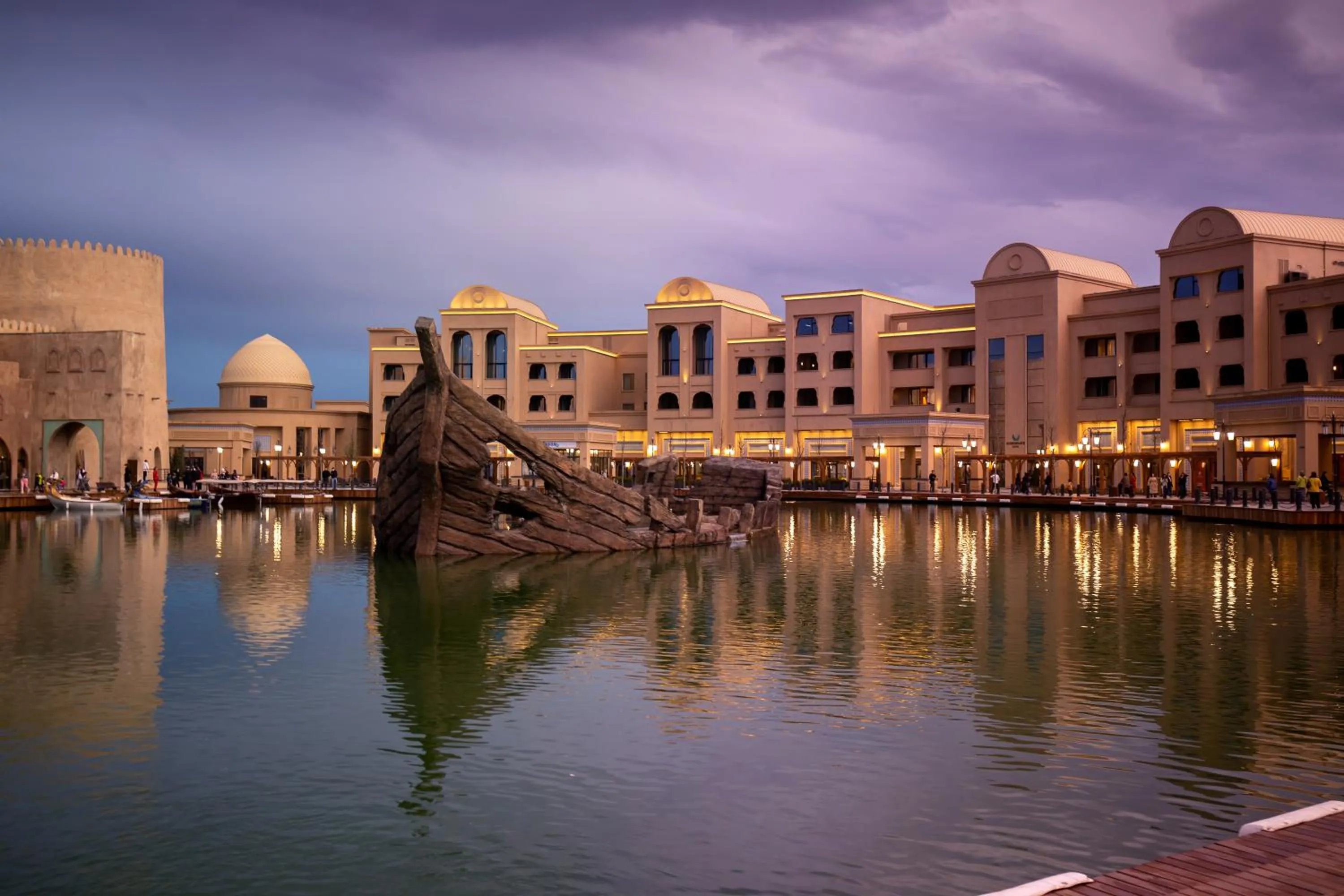 On site in KARAVANSARAY Turkistan Harbour Hotel -FLYING THEATRE ACCESS