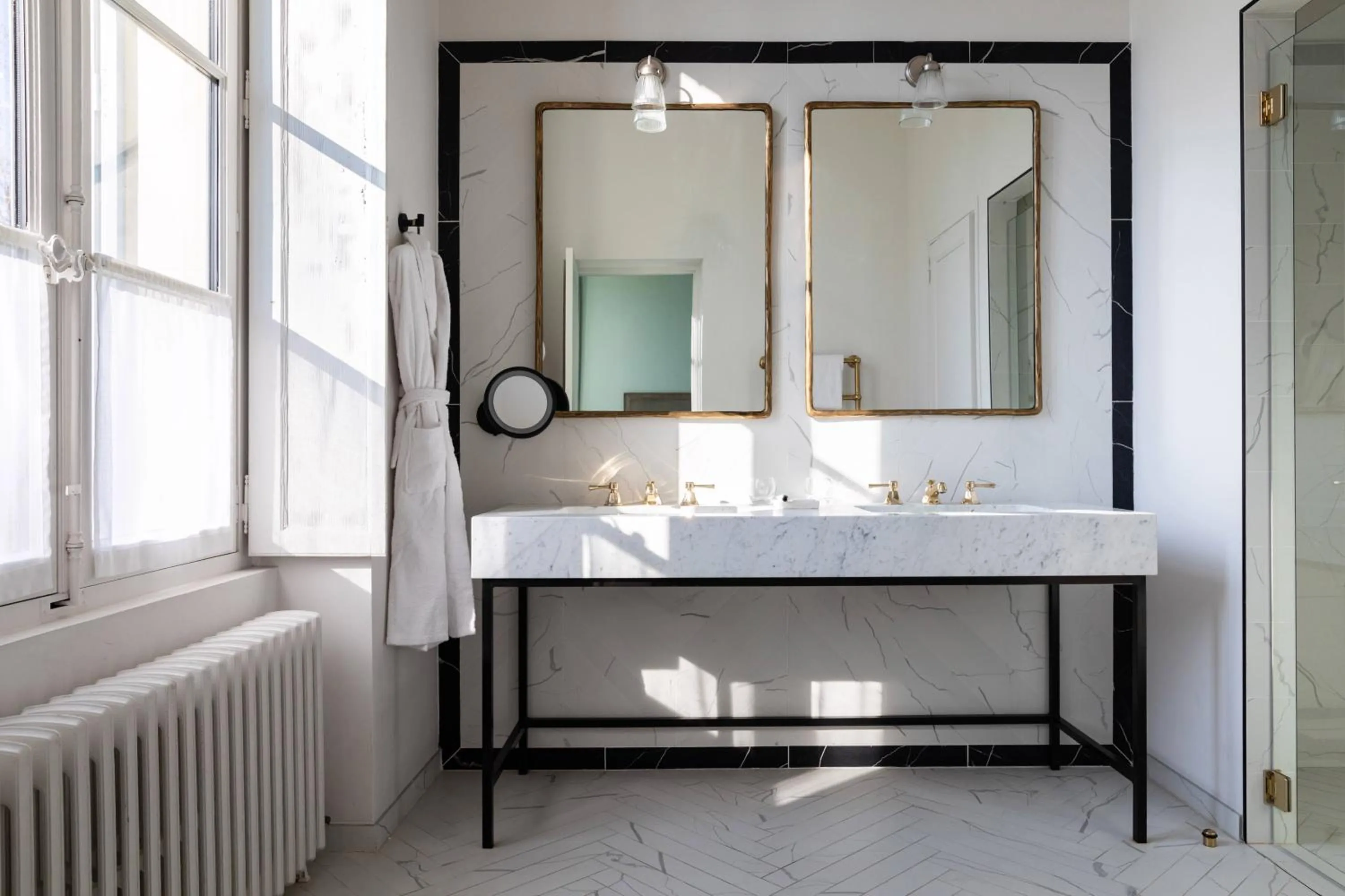 Bathroom, Bed in Domaine de Primard - Fontenille Collection