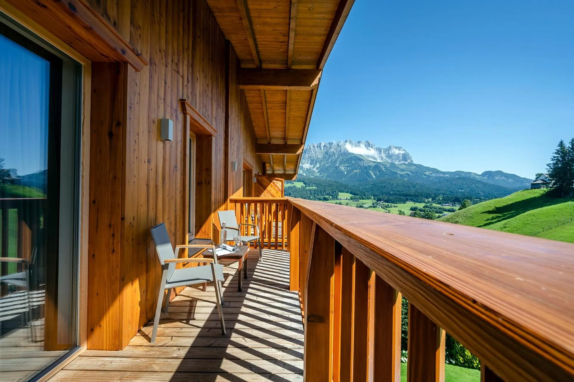 Balcony/Terrace in Hotel Der Bär