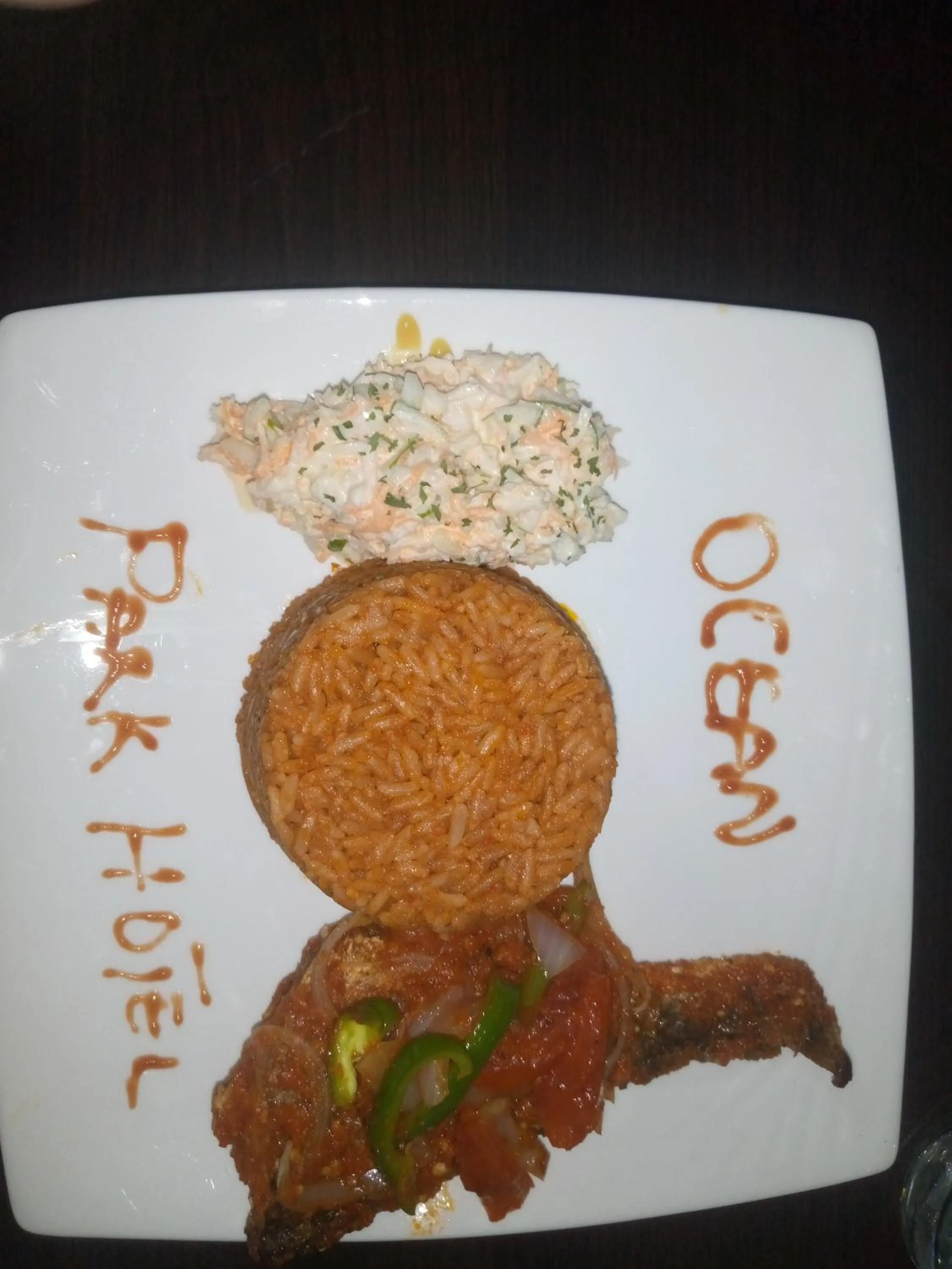Lunch in Ocean Park Hotel,Lekki phase 1