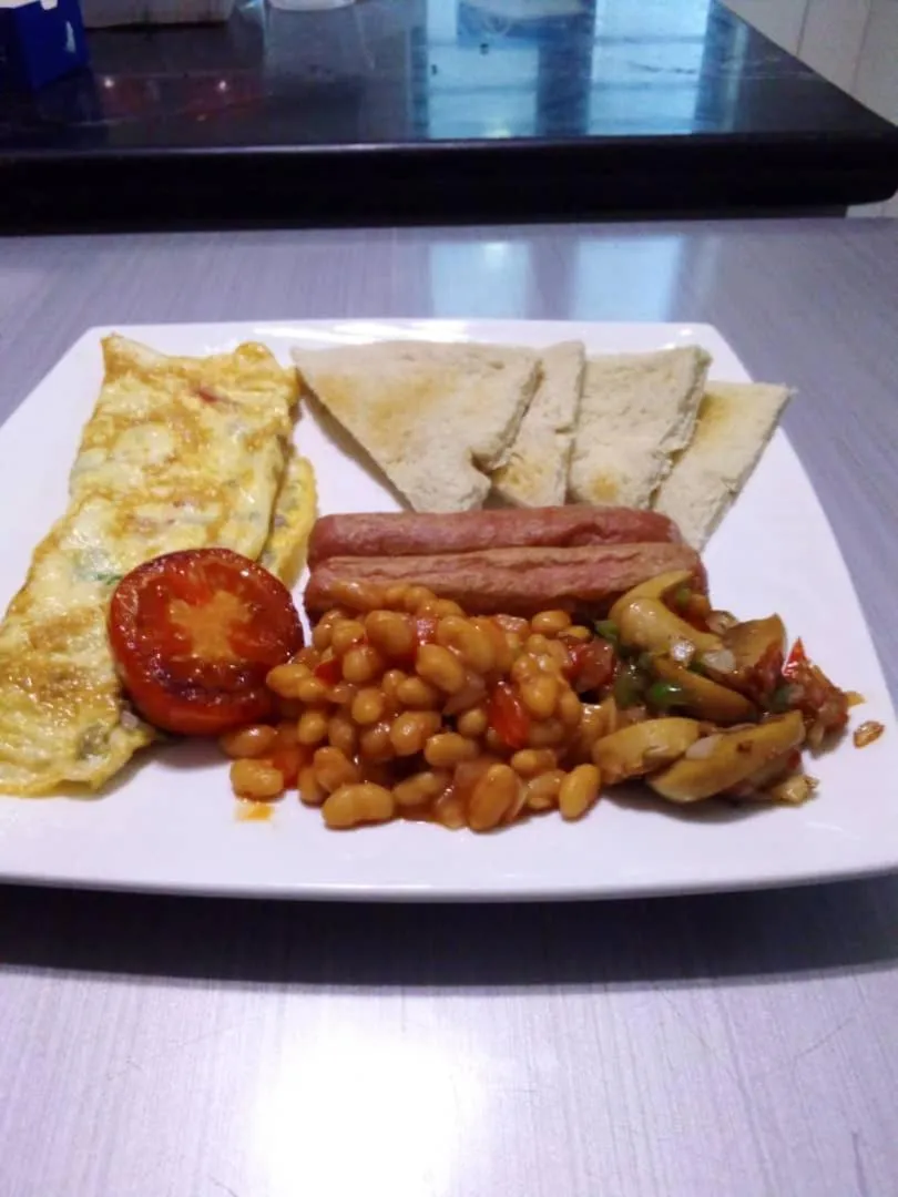 Breakfast in Ocean Park Hotel,Lekki phase 1
