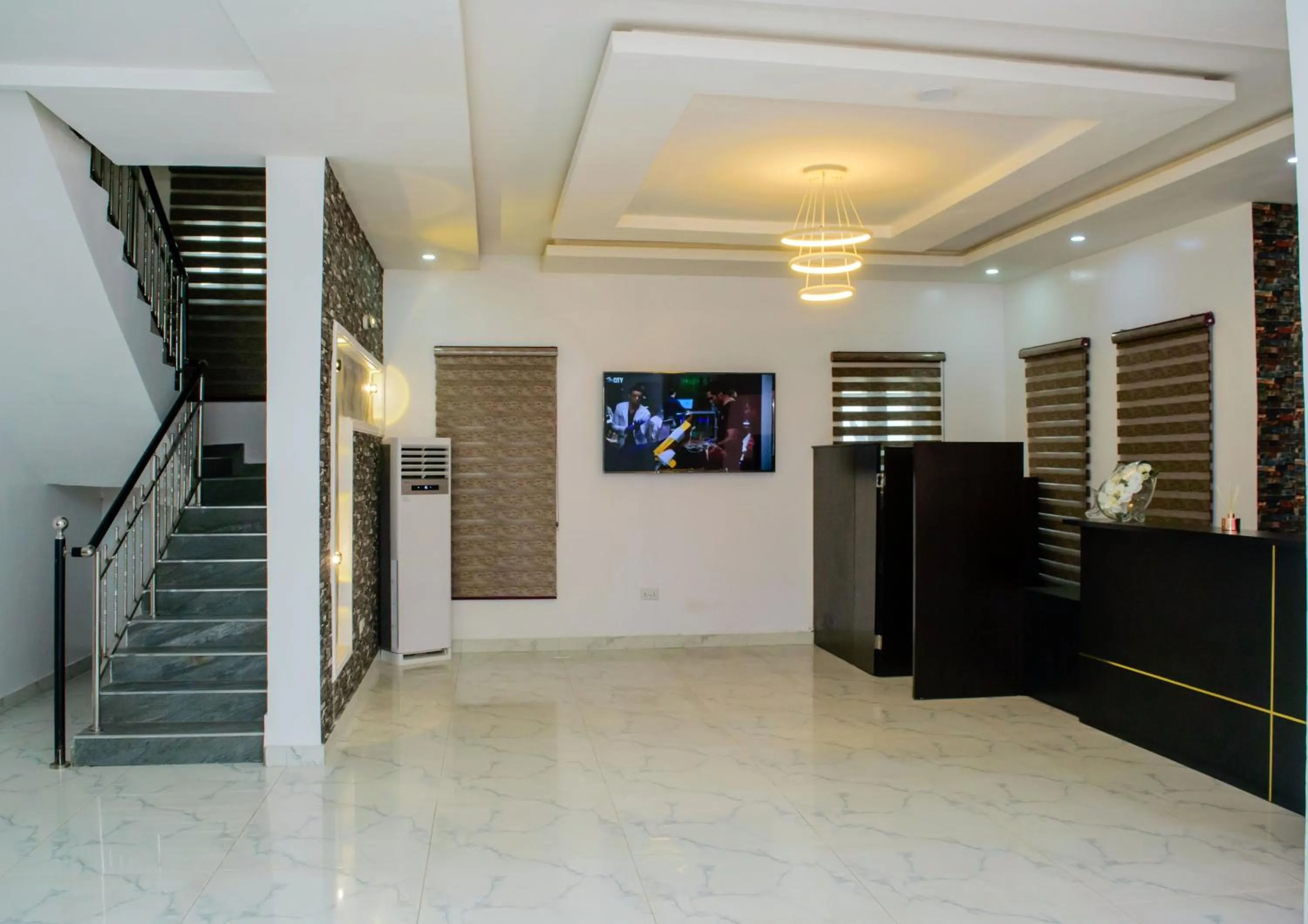 Lobby or reception in Ocean Park Hotel,Lekki phase 1