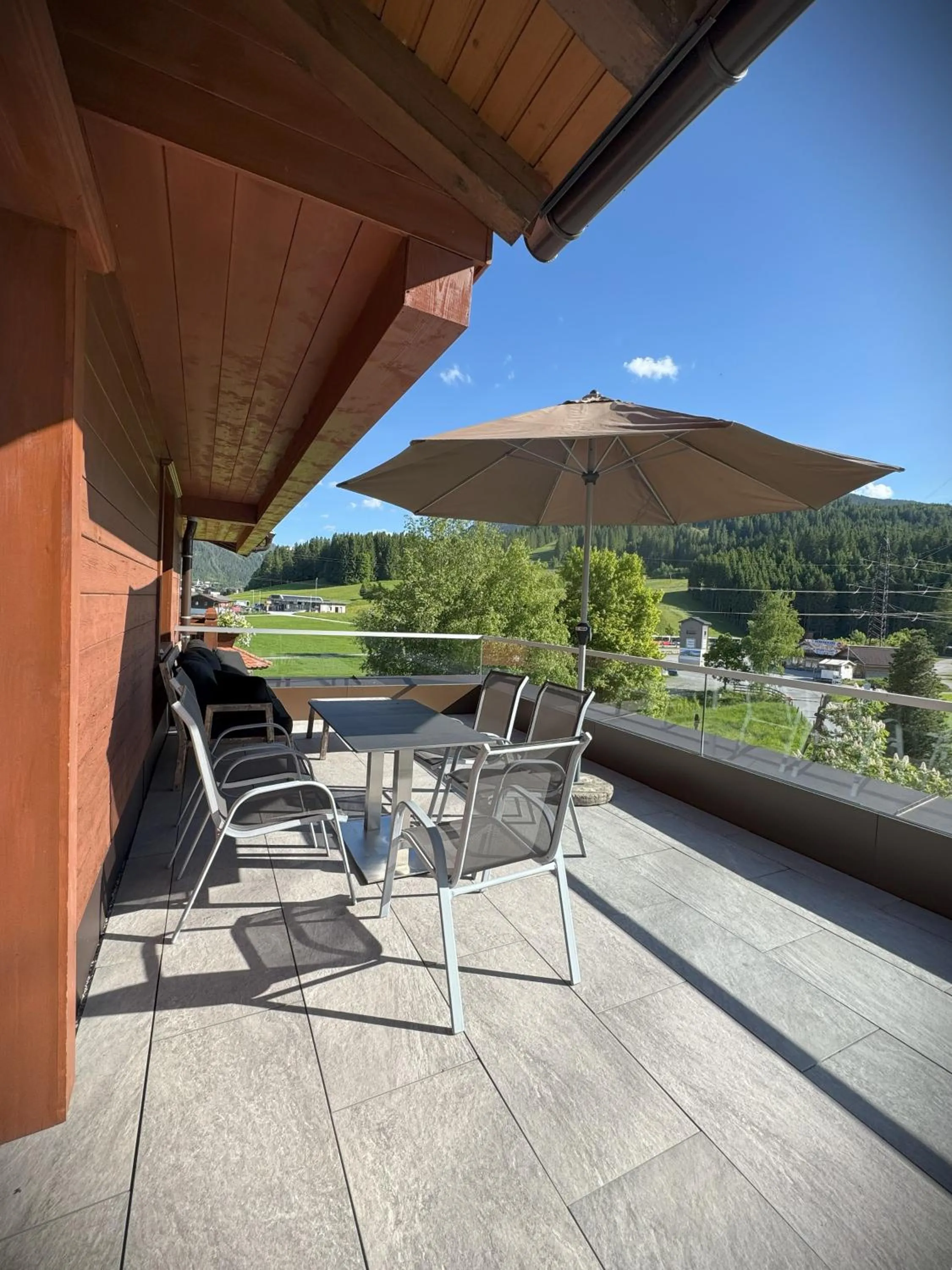 Balcony/Terrace in Harmls Aparthotel