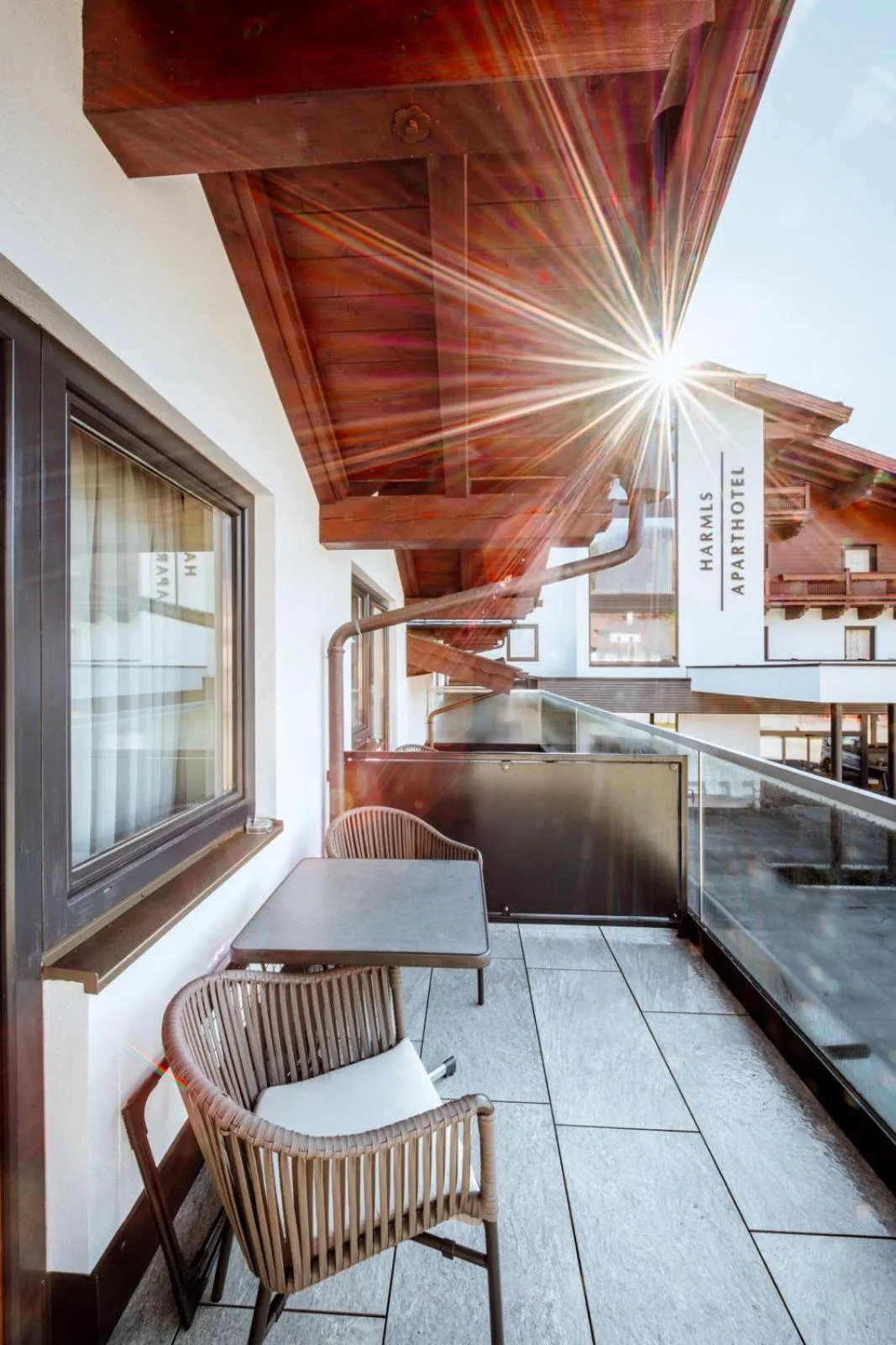 Balcony/Terrace in Harmls Aparthotel