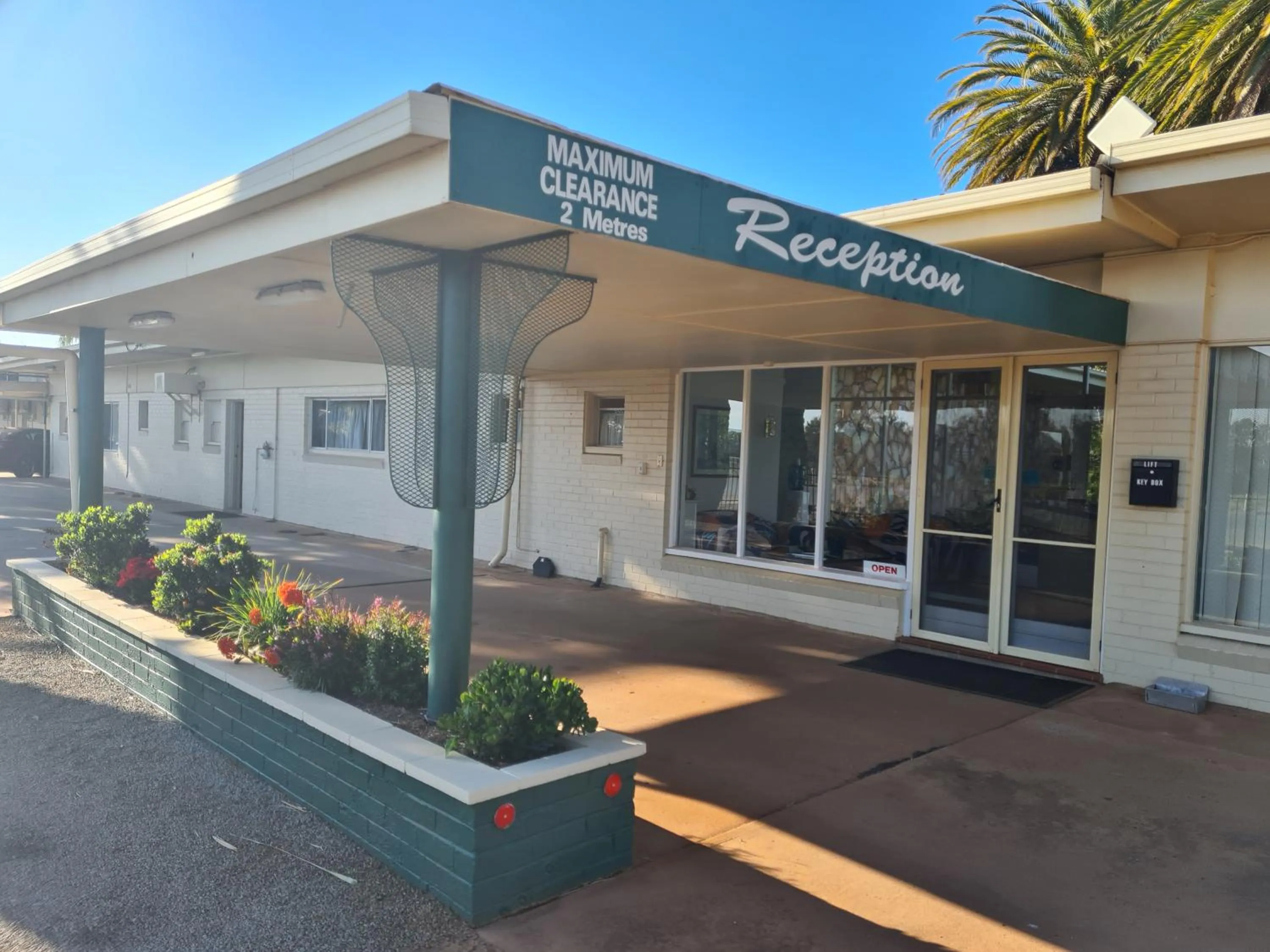 Facade/entrance in Motel Riverina