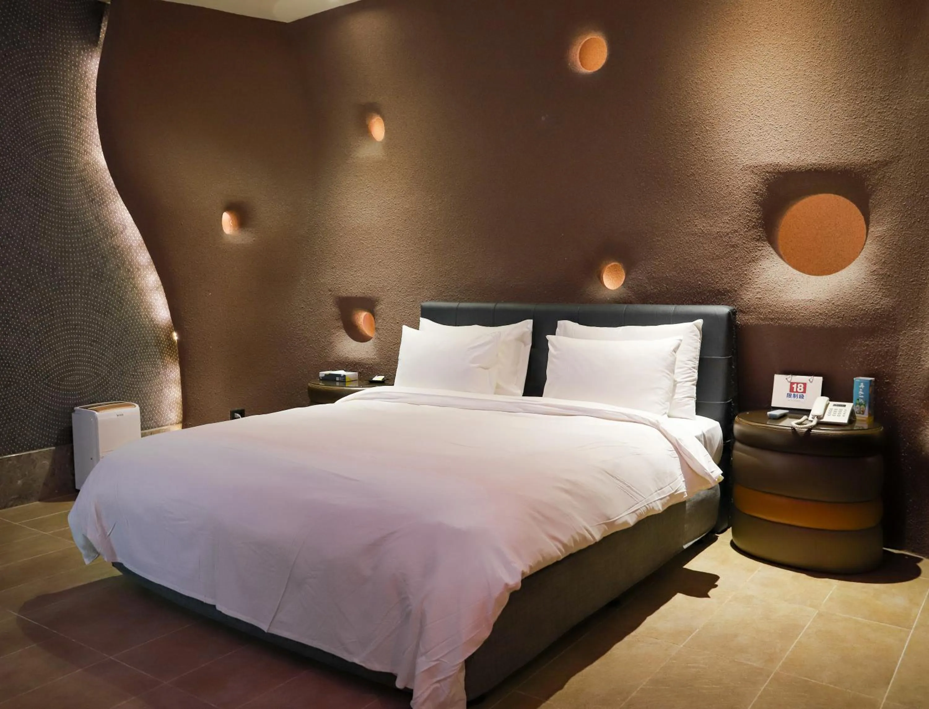 Bed in All-Ur Boutique Motel-Yi-Lan Branch