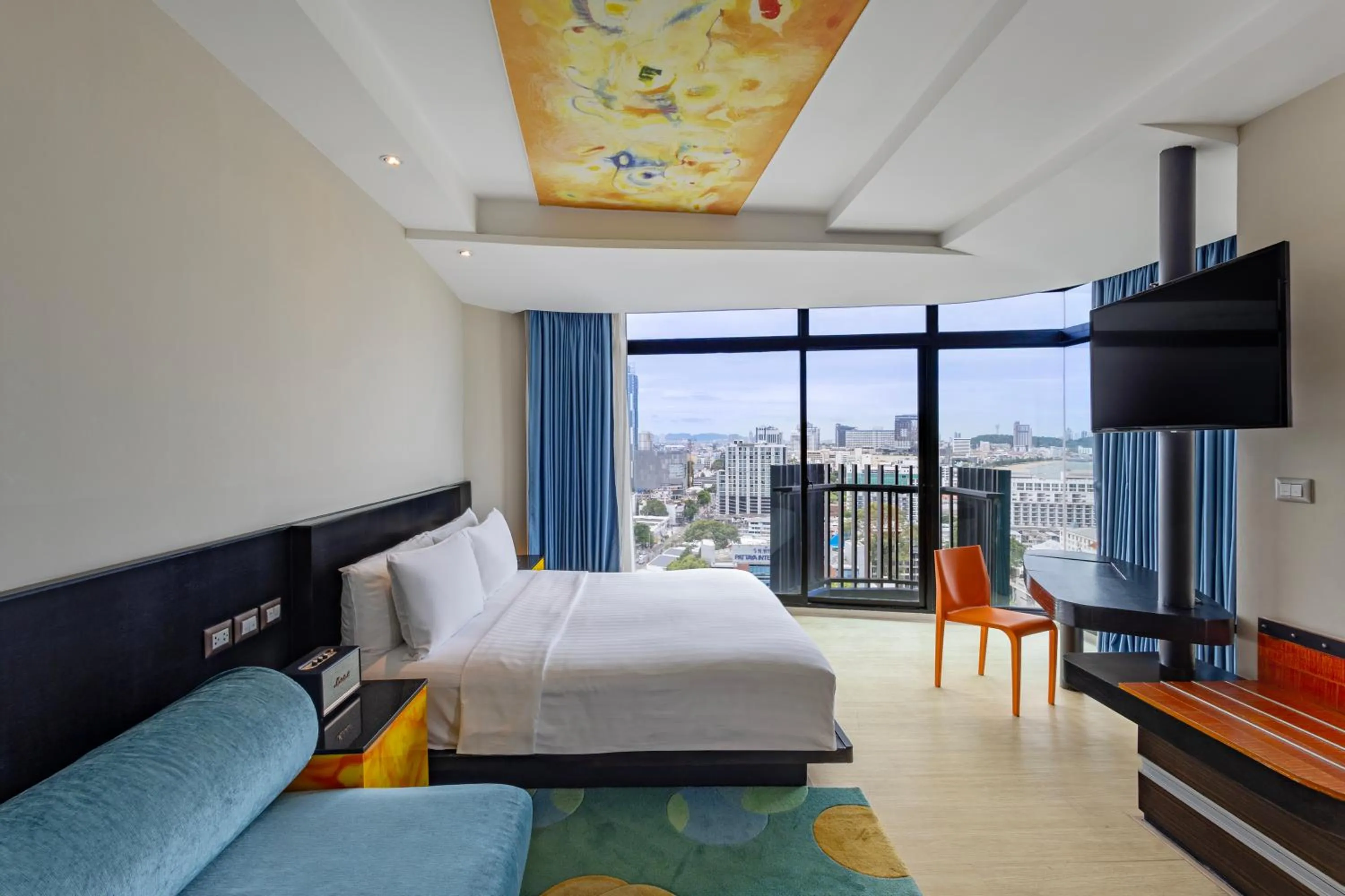 Bed in Siam At Siam Design Hotel Pattaya