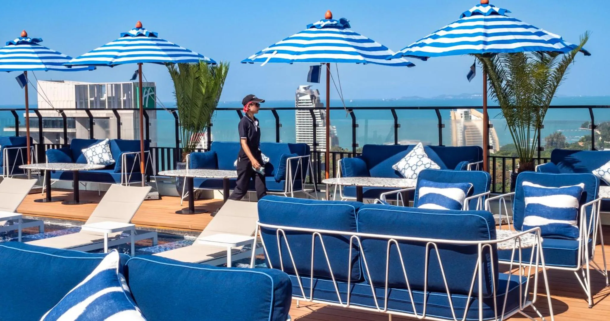 Pool view in Siam At Siam Design Hotel Pattaya