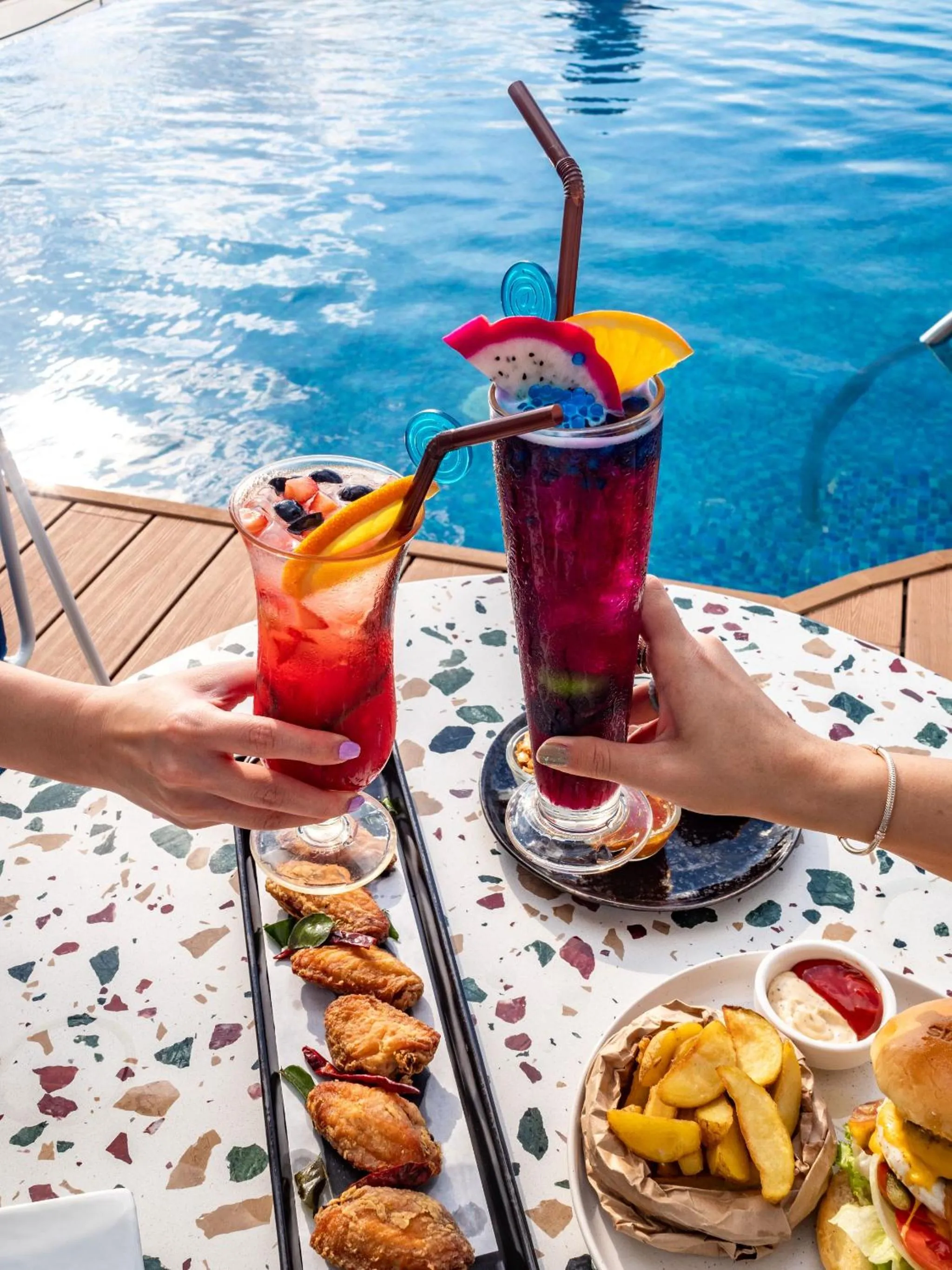 Food and drinks in Siam At Siam Design Hotel Pattaya