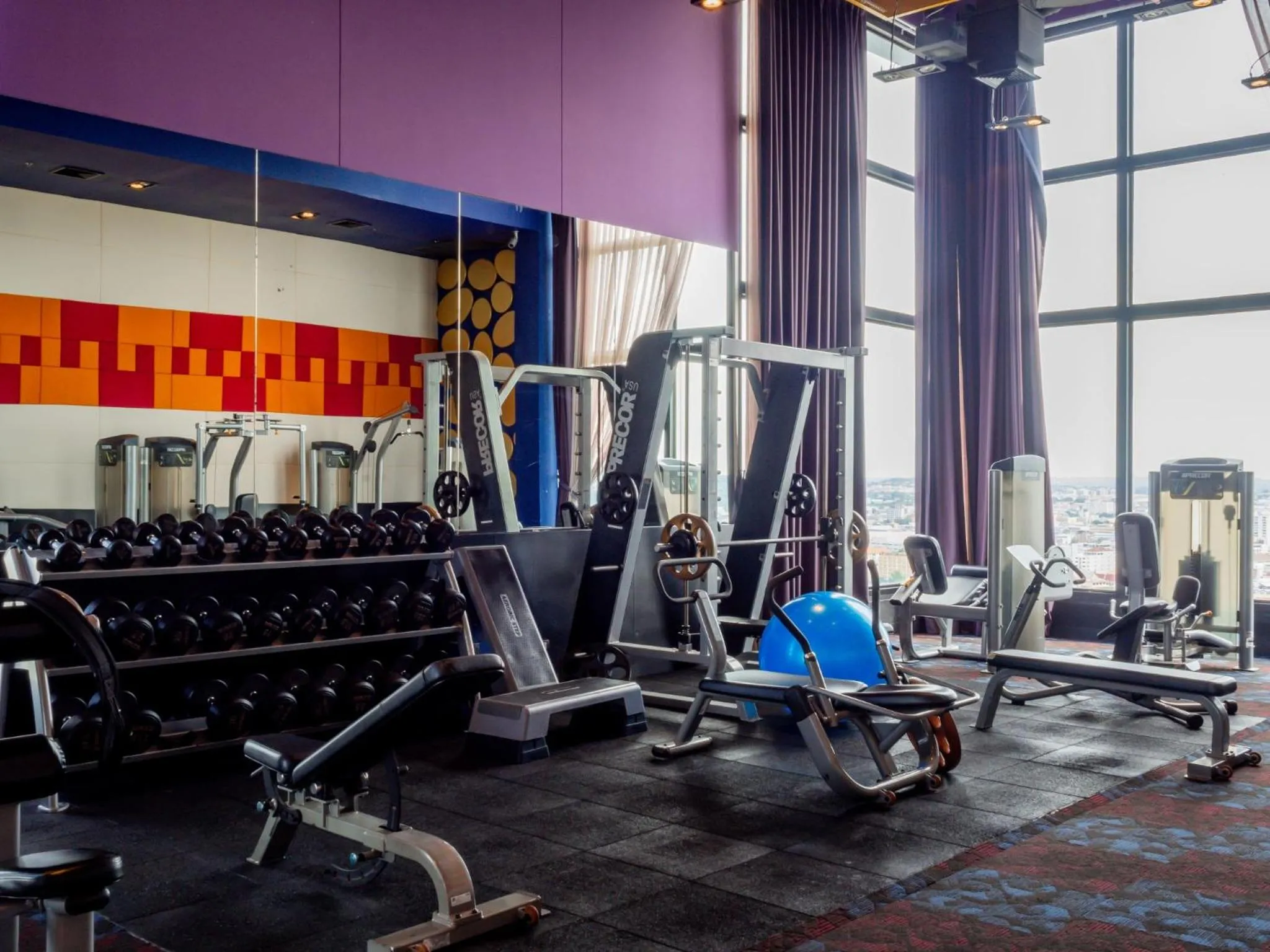 Fitness centre/facilities in Siam At Siam Design Hotel Pattaya