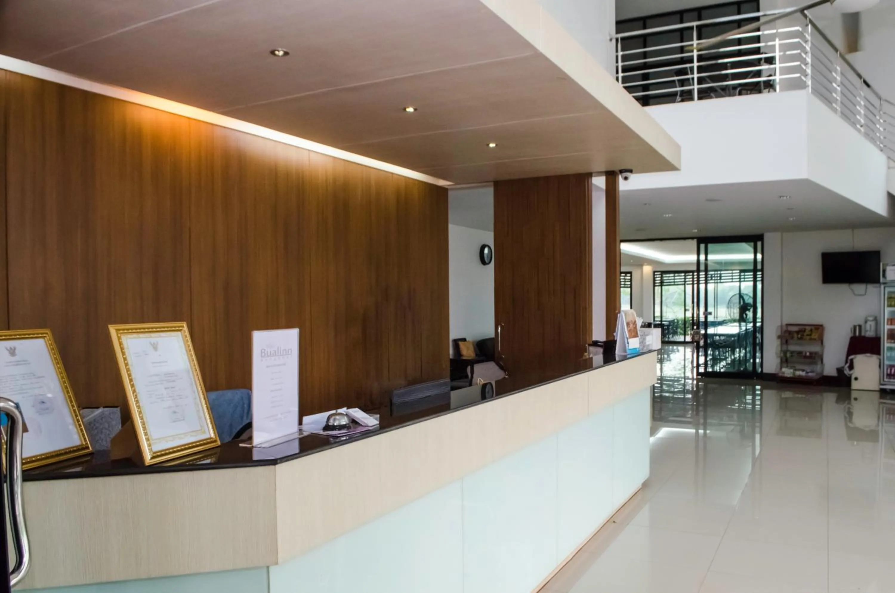 Lobby or reception in Bualinn Resort
