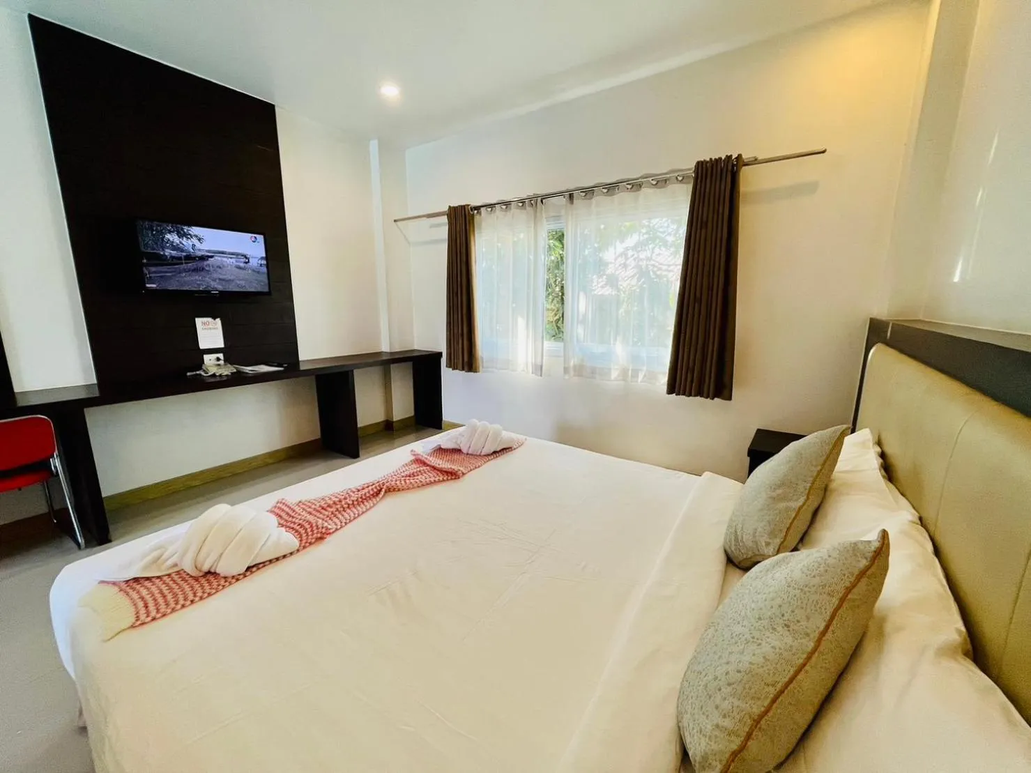 Bed in Bualinn Resort