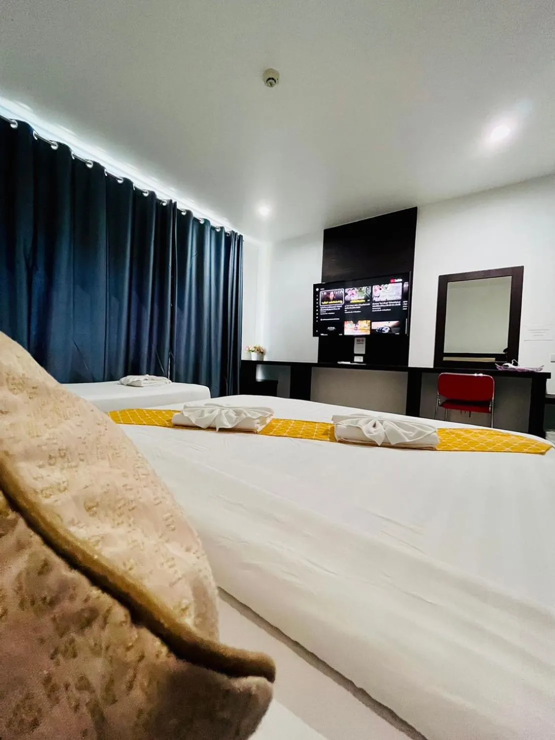 Bed in Bualinn Resort