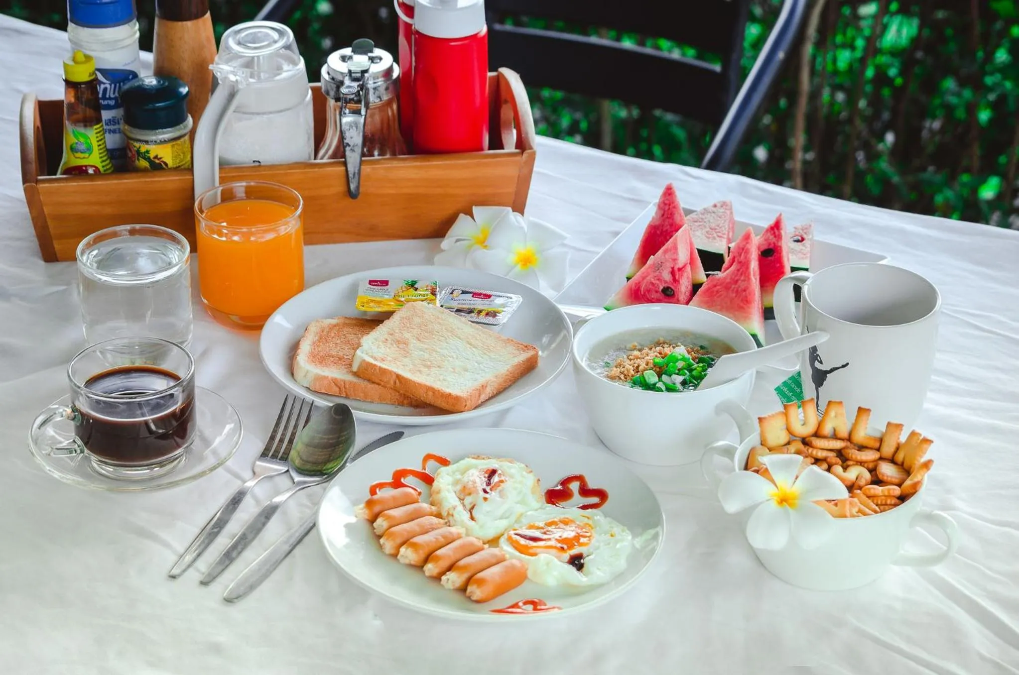 Breakfast in Bualinn Resort