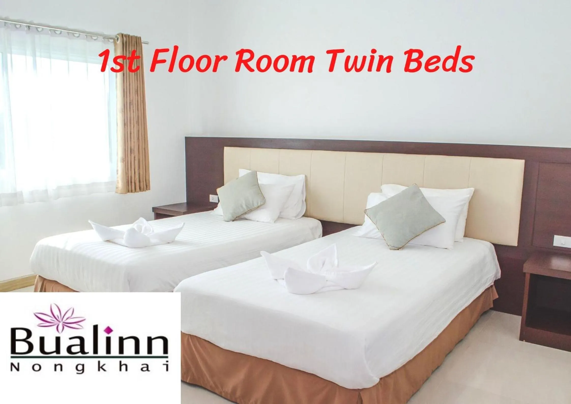 Bed in Bualinn Resort