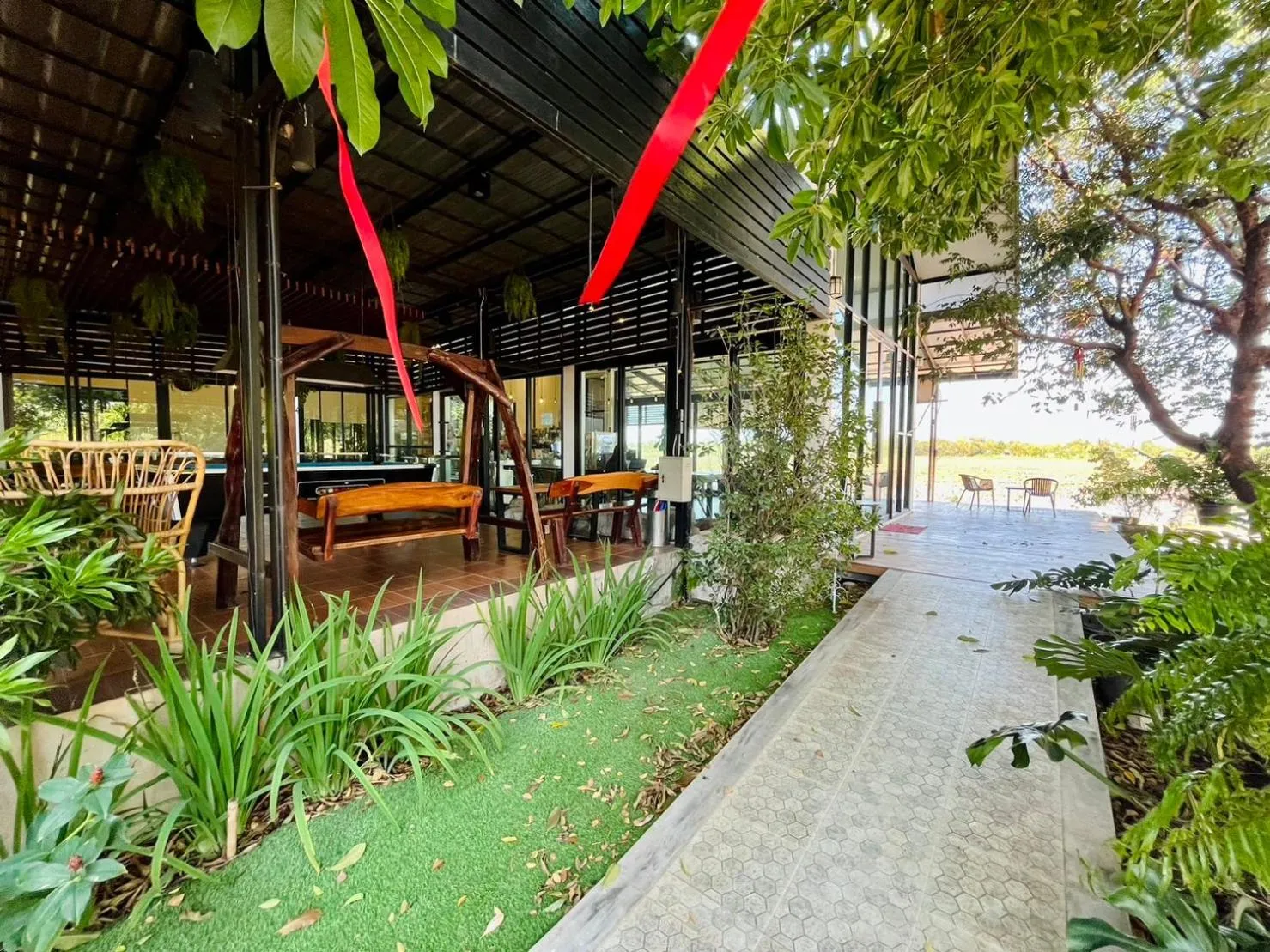 Natural landscape in Bualinn Resort